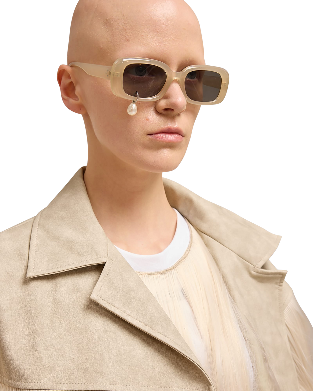 Kimhe Kim - Hair Embellished Western Jacket (Grey) product image 9 | TRAB K-Fashion Australia
