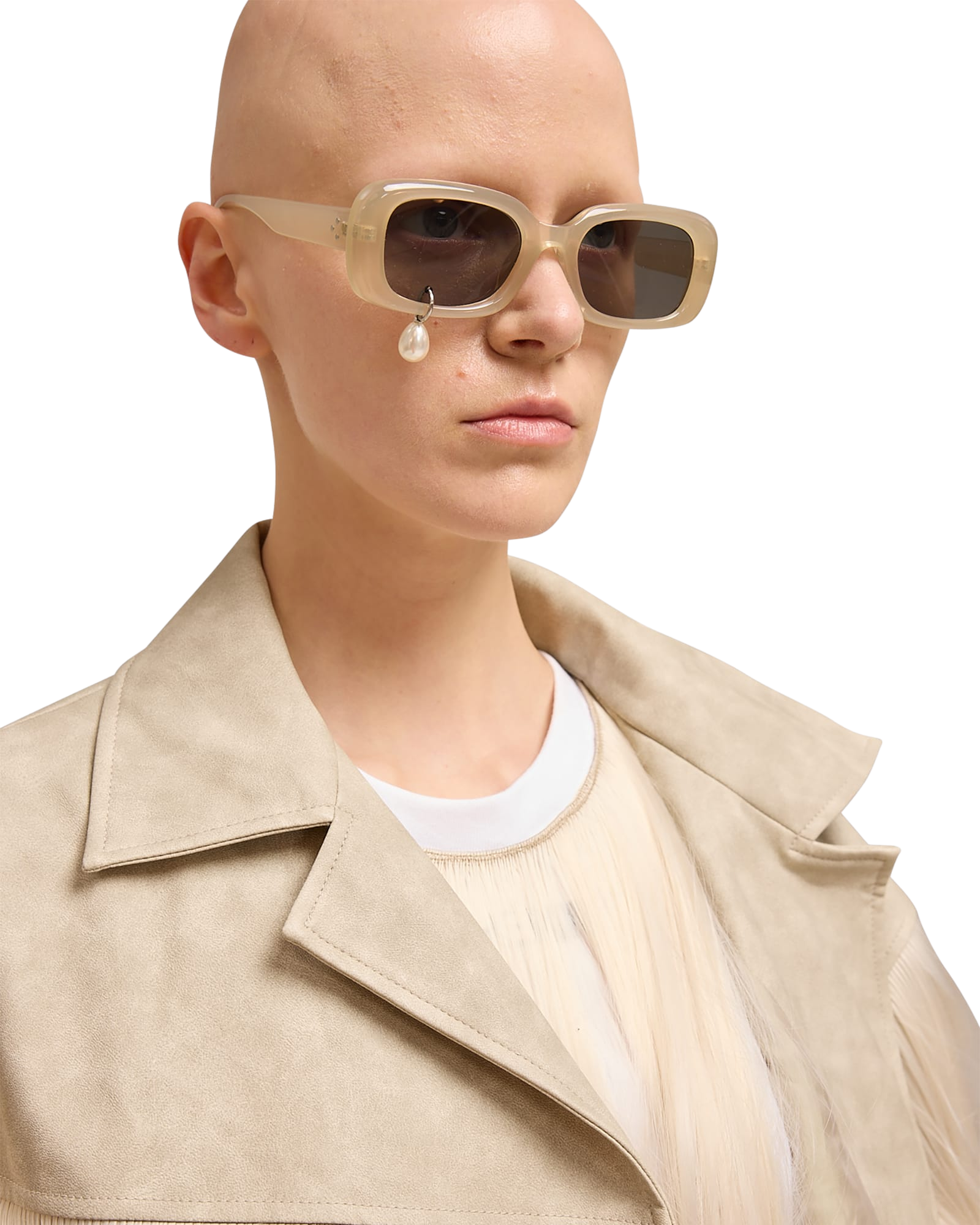 Kimhe Kim - Hair Embellished Western Jacket (Grey) product image 9 | TRAB K-Fashion Australia