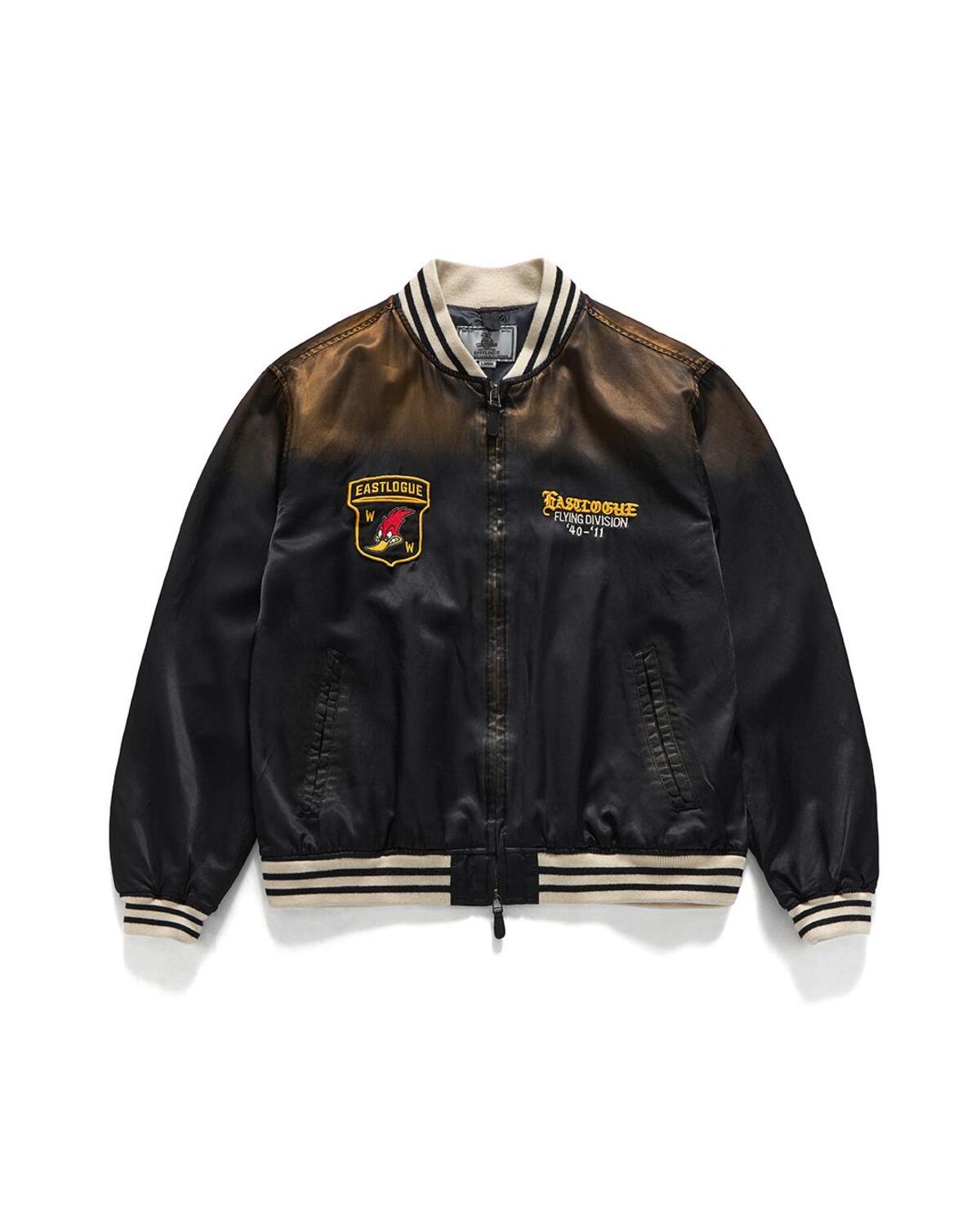 Eastlogue - Embroidered Sukajan Jacket (Black) product image 1 | TRAB K-Fashion Australia