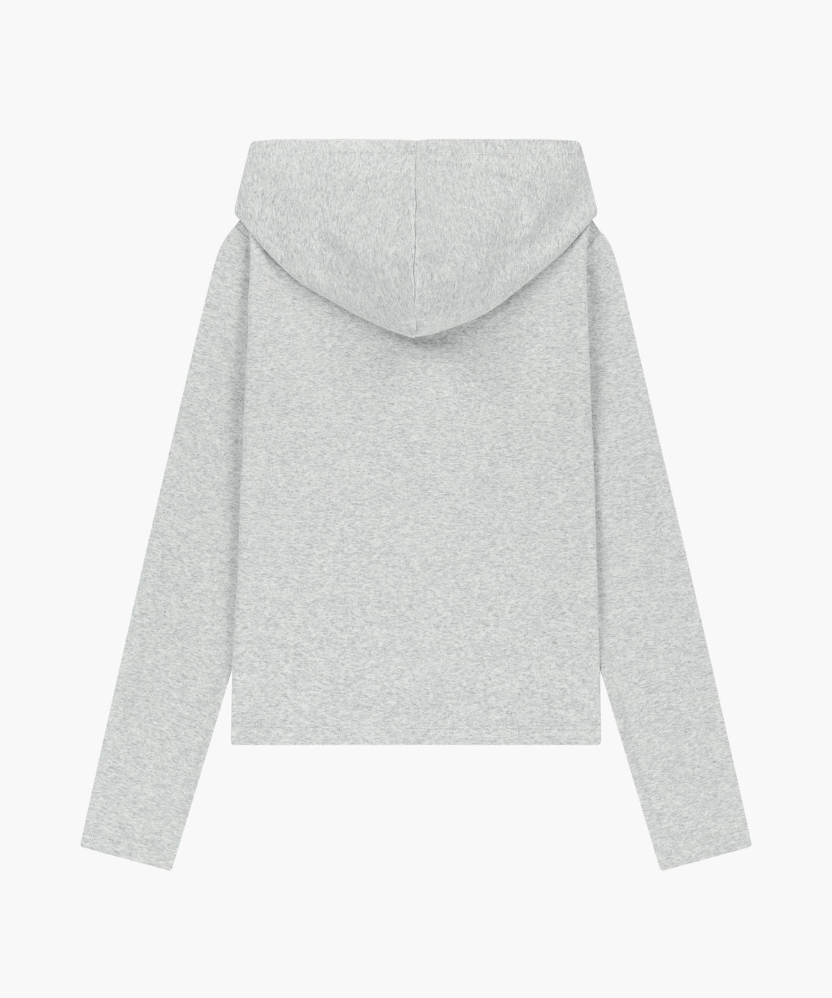 Marithe & Francois Girbaud - Basic Hoodie Long Sleeve (Light Heather Gray) product image 6 | TRAB K-Fashion Australia