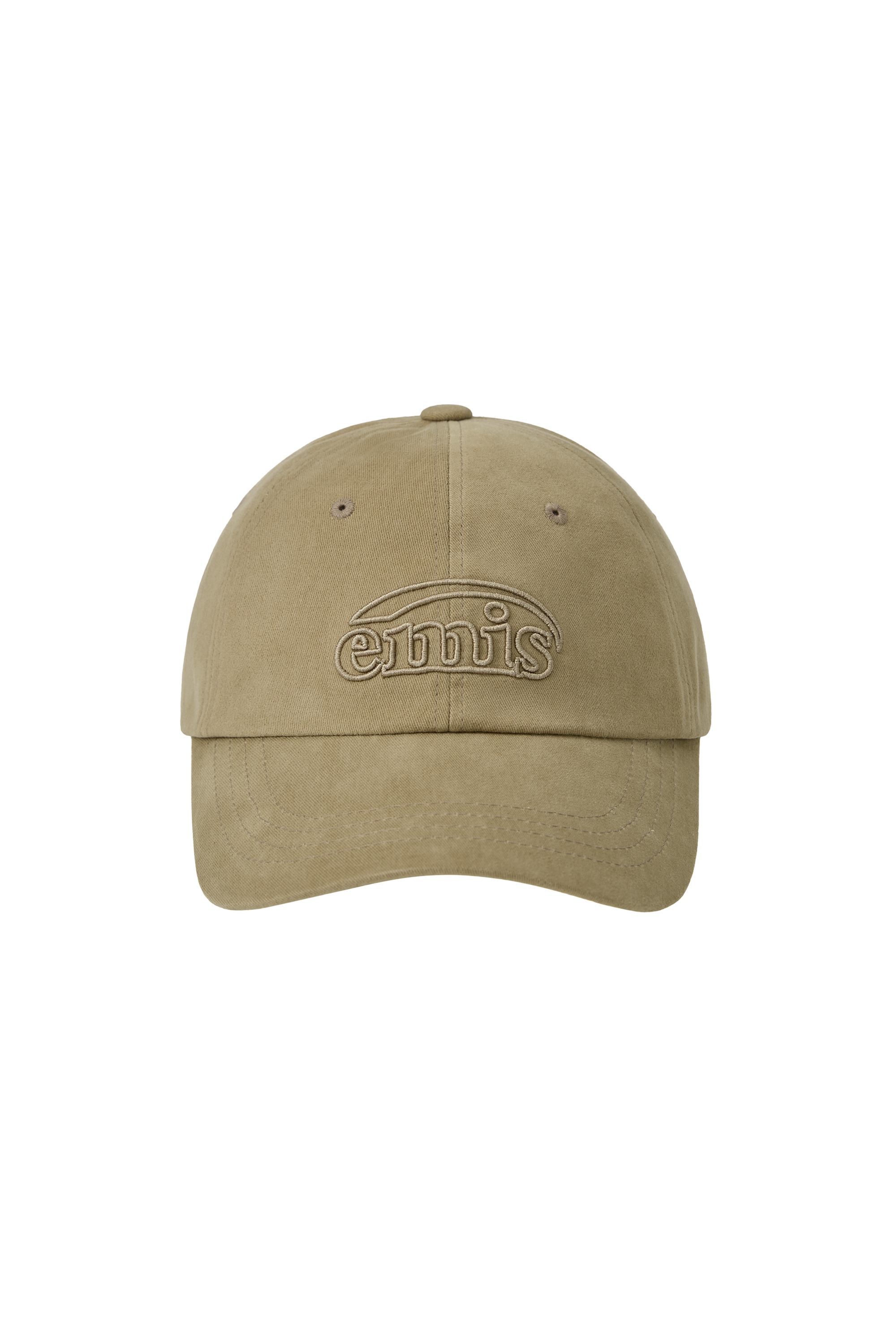 Emis - Cotton Brushed Ball Cap (Beige) product image 1 | TRAB K-Fashion Australia