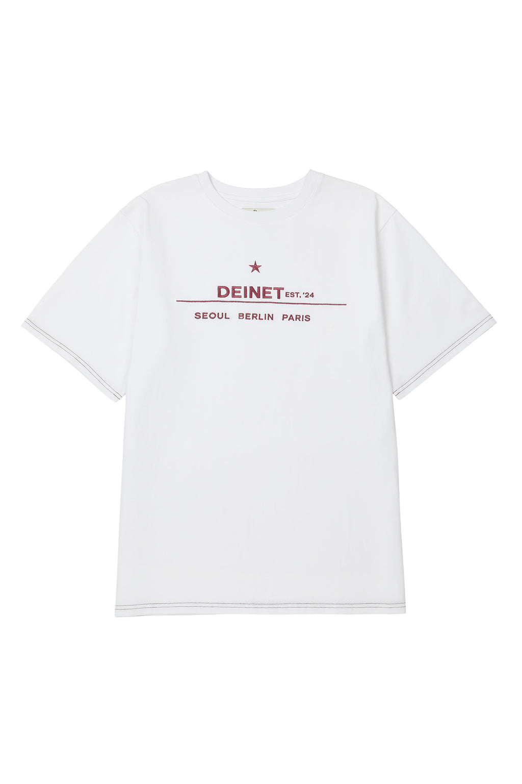 Deinet - Logo City T-Shirt (White) product image 10 | TRAB K-Fashion Australia