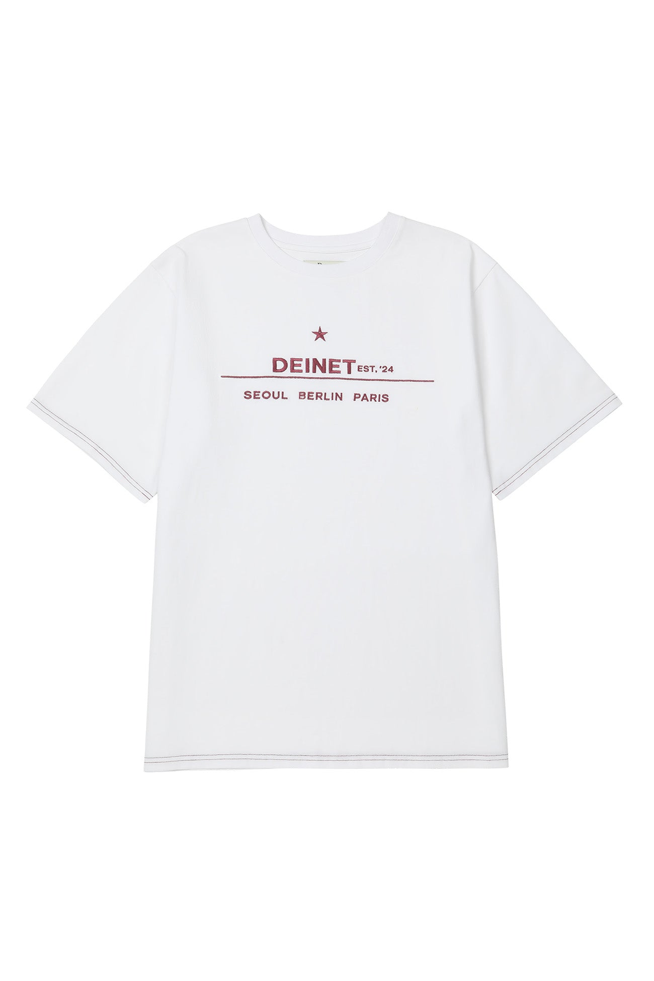 Deinet - Logo City T-Shirt (White) product image 10 | TRAB K-Fashion Australia