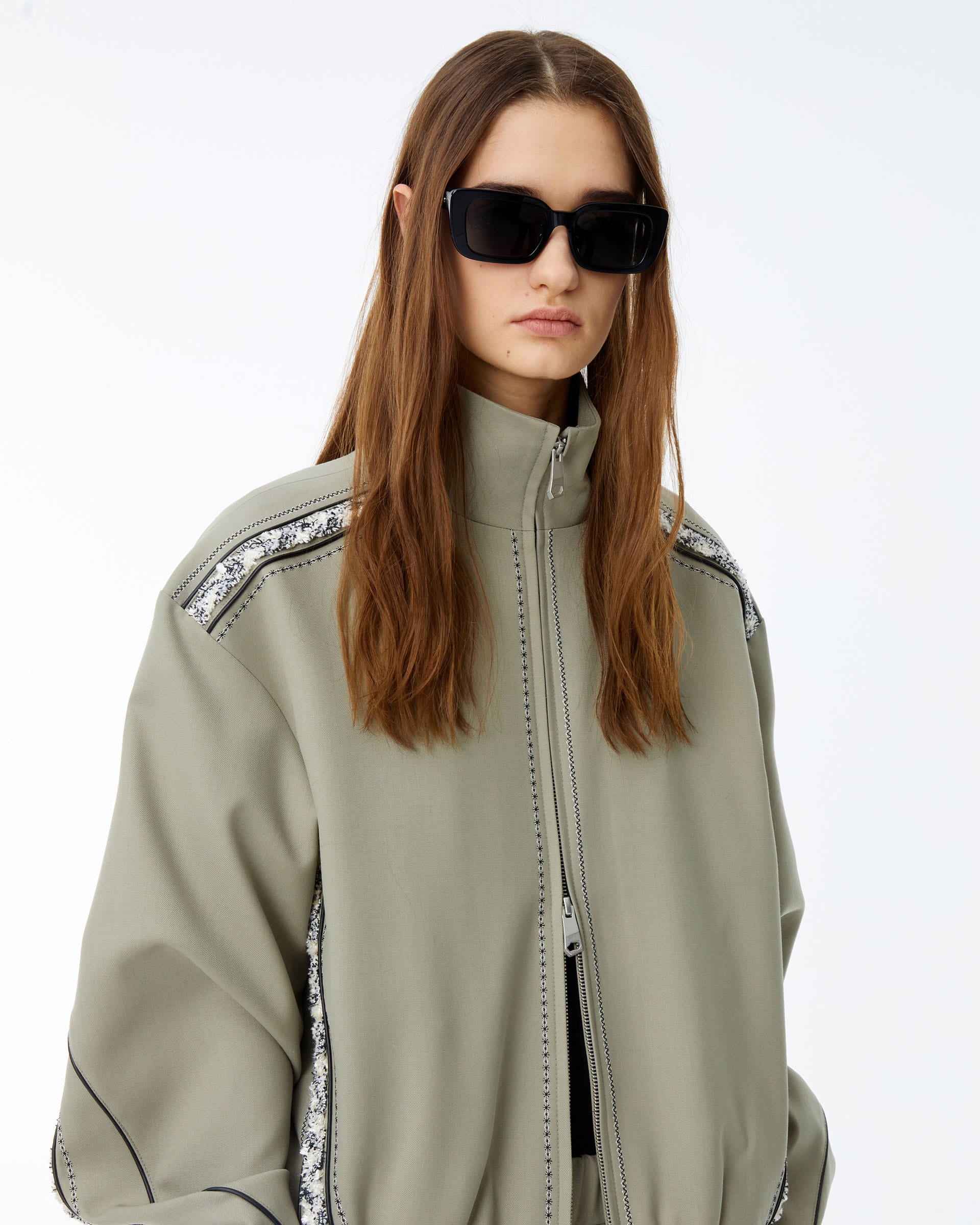 Ader Error - Lawn jacket (Olive) product image 2 | TRAB K-Fashion Australia