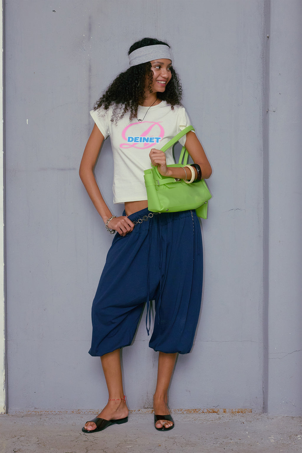 Deinet - Signature Logo Slim T-Shirt (Yellow) product image 4 | TRAB K-Fashion Australia