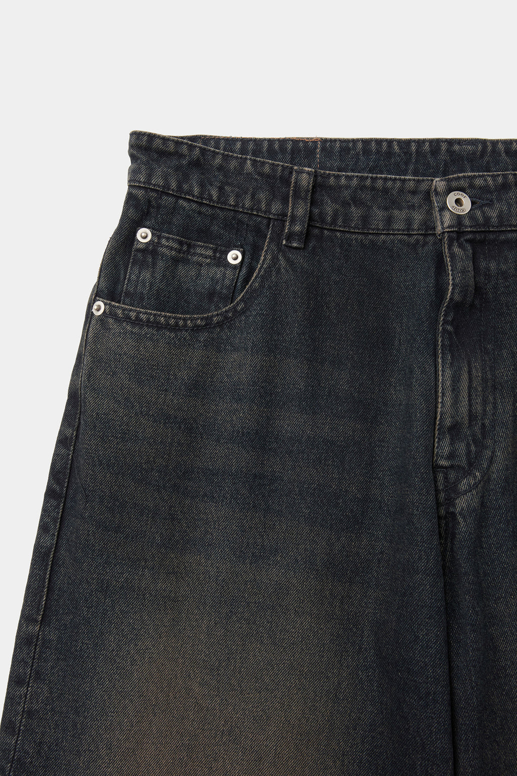 Coor - Back Side Color Washed Jeans (Two-Tone Navy) product image 5 | TRAB K-Fashion Australia