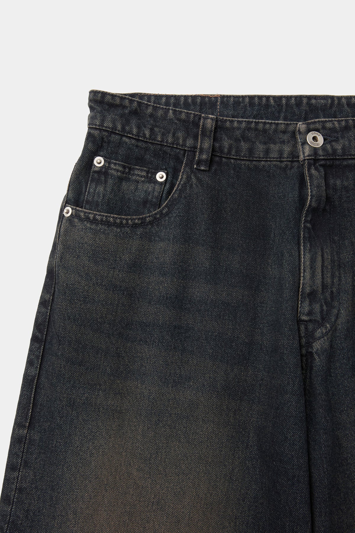 Coor - Back Side Color Washed Jeans (Two-Tone Navy) product image 5 | TRAB K-Fashion Australia
