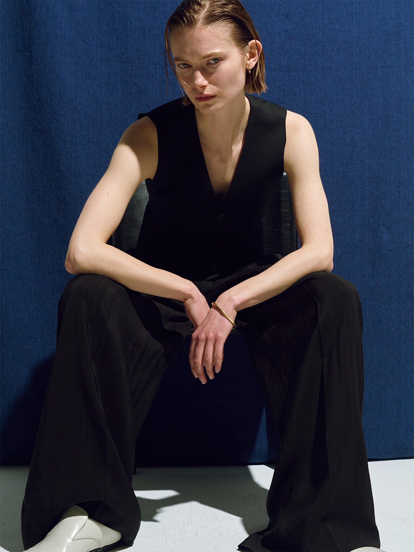 Tonywack - Wool Tailored Vest (Black) product image 5 | TRAB K-Fashion Australia