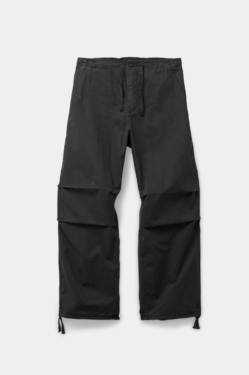 Coor - Drawstring Washed Cotton Pants (Washed Charcoal) product image 1 | TRAB K-Fashion Australia