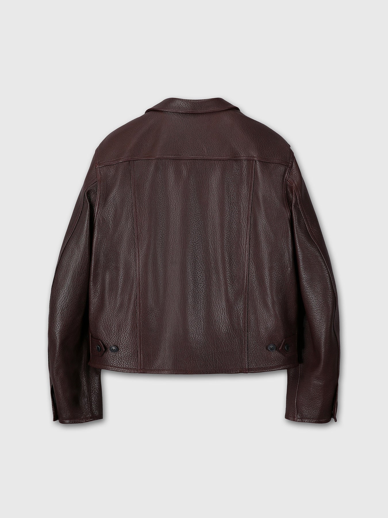 Tonywack - Vintage Lamb Leather Blouson (Brick Brown) product image 11 | TRAB K-Fashion Australia