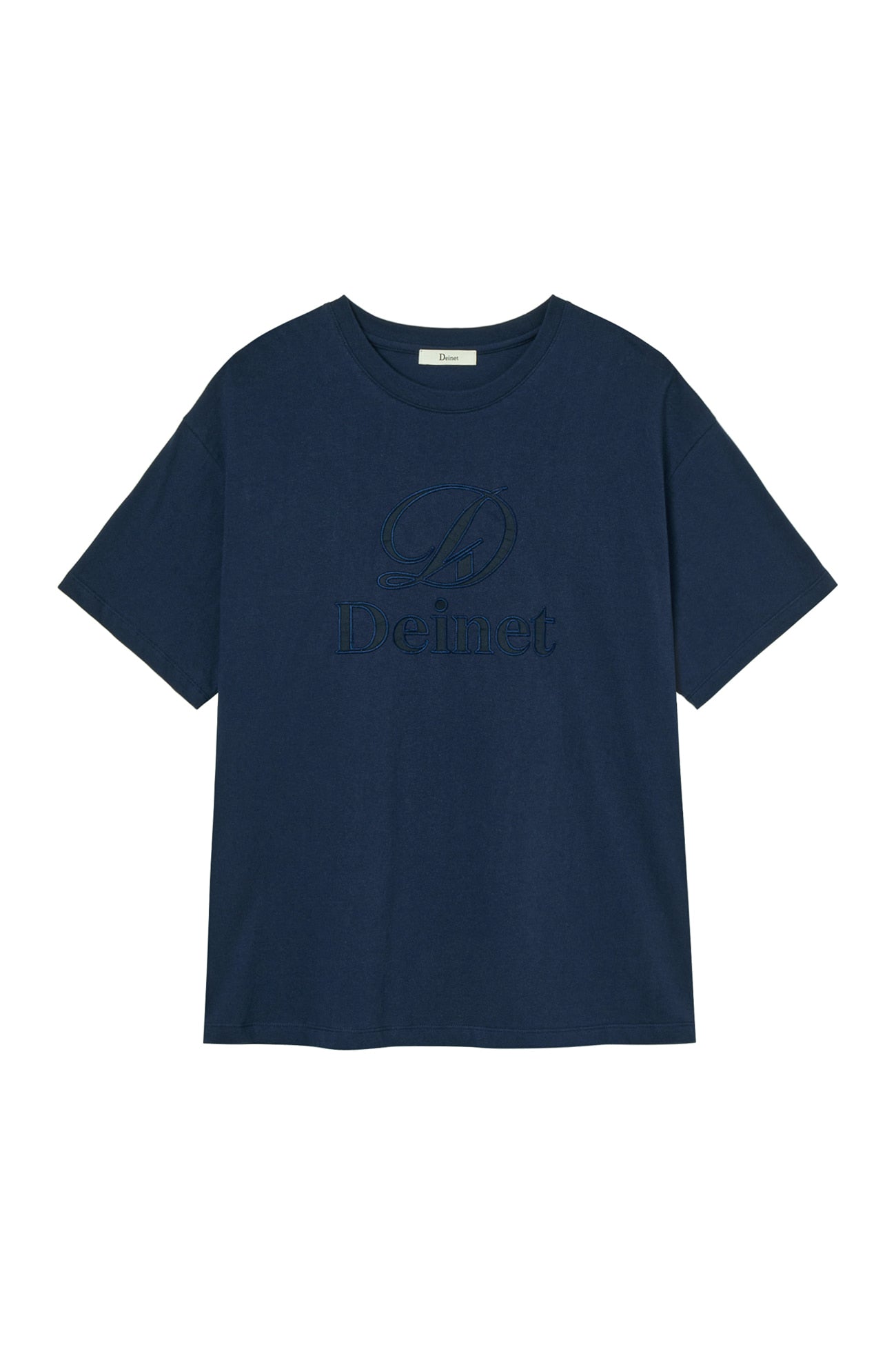 Deinet - Application Stitch T-Shirt (Navy) product image 1 | TRAB K-Fashion Australia