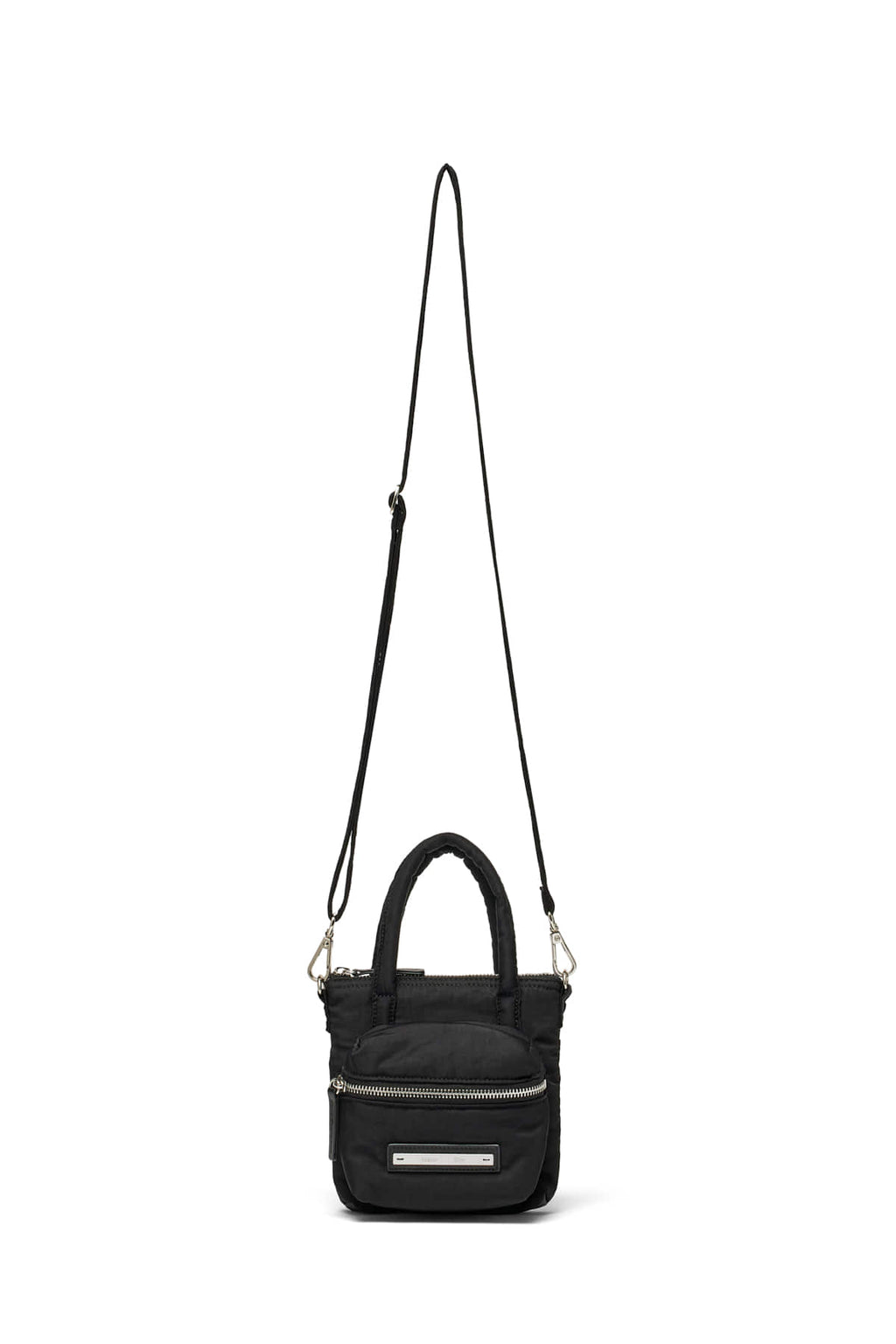 Matin Kim - Padded Cargo Two Way Mini Bag (Black) product image 1 | TRAB K-Fashion Australia