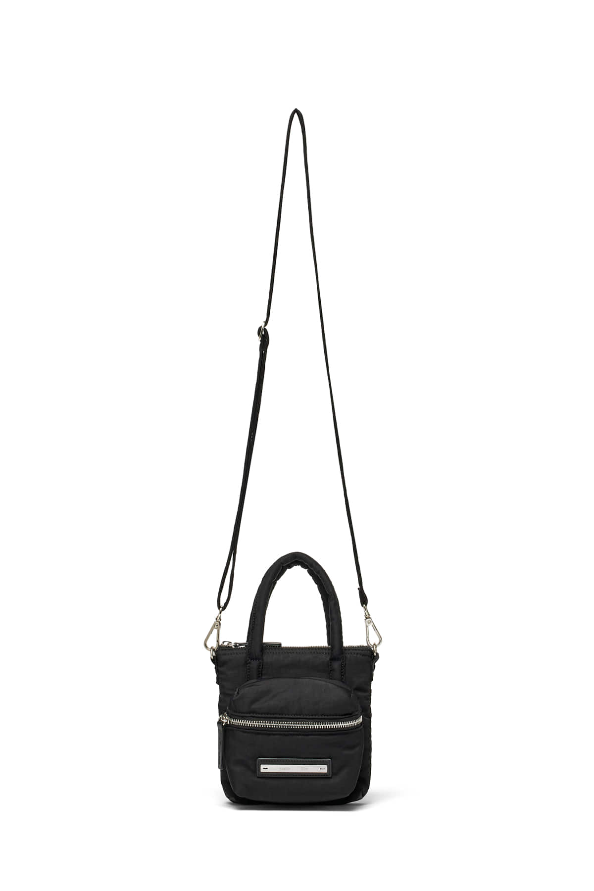 Matin Kim - Padded Cargo Two Way Mini Bag (Black) product image 1 | TRAB K-Fashion Australia