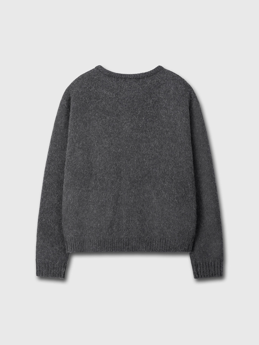 Tonywack - Alpaca Jacquard Knitted Blouson (Grey) product image 11 | TRAB K-Fashion Australia