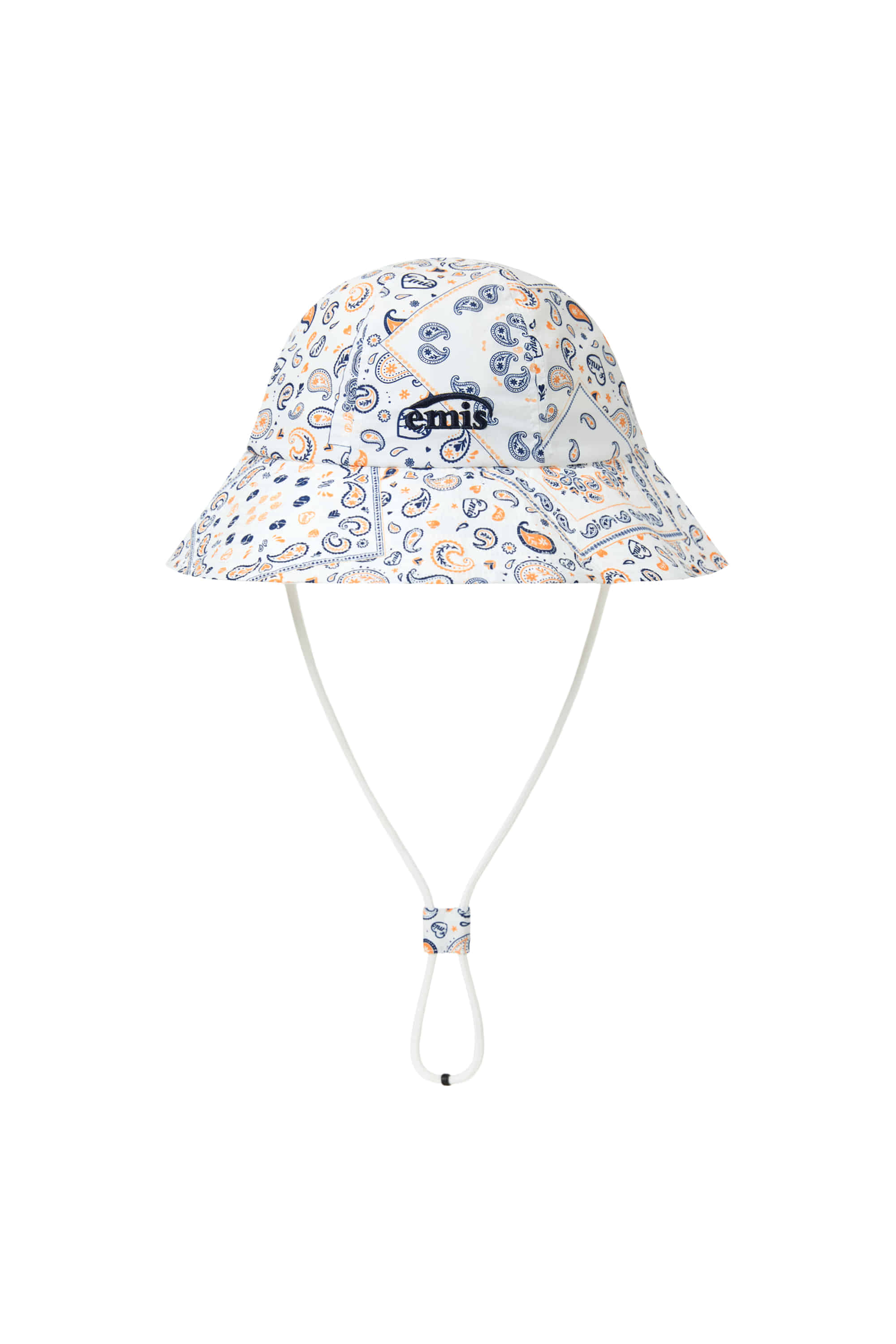 Emis - Paisley Bucket Hat (White) product image 1 | TRAB K-Fashion Australia