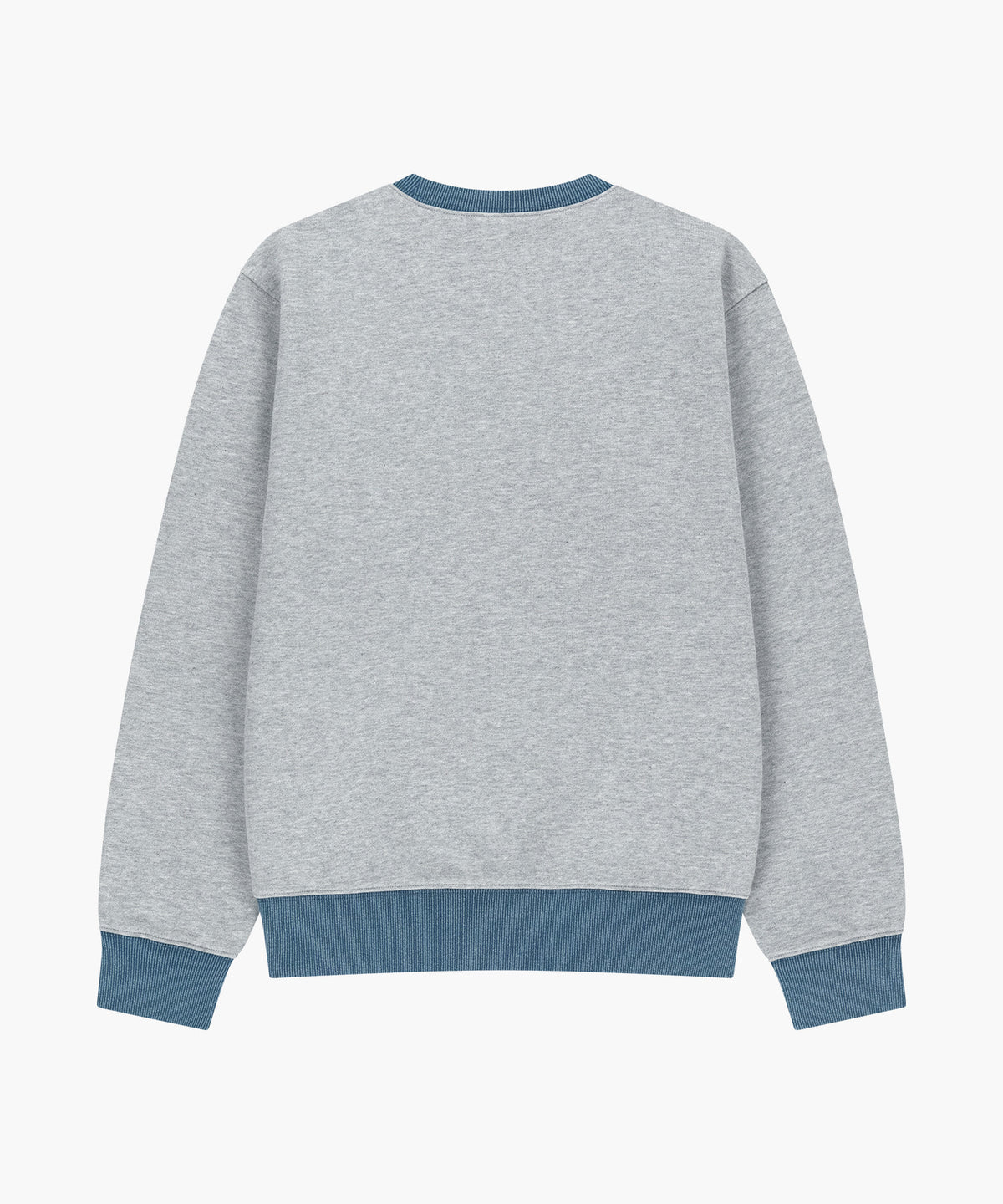 Marithe & Francois Girbaud - Small Classic Logo Embroidery Sweatshirt (Heather Gray) product image 6 | TRAB K-Fashion Australia