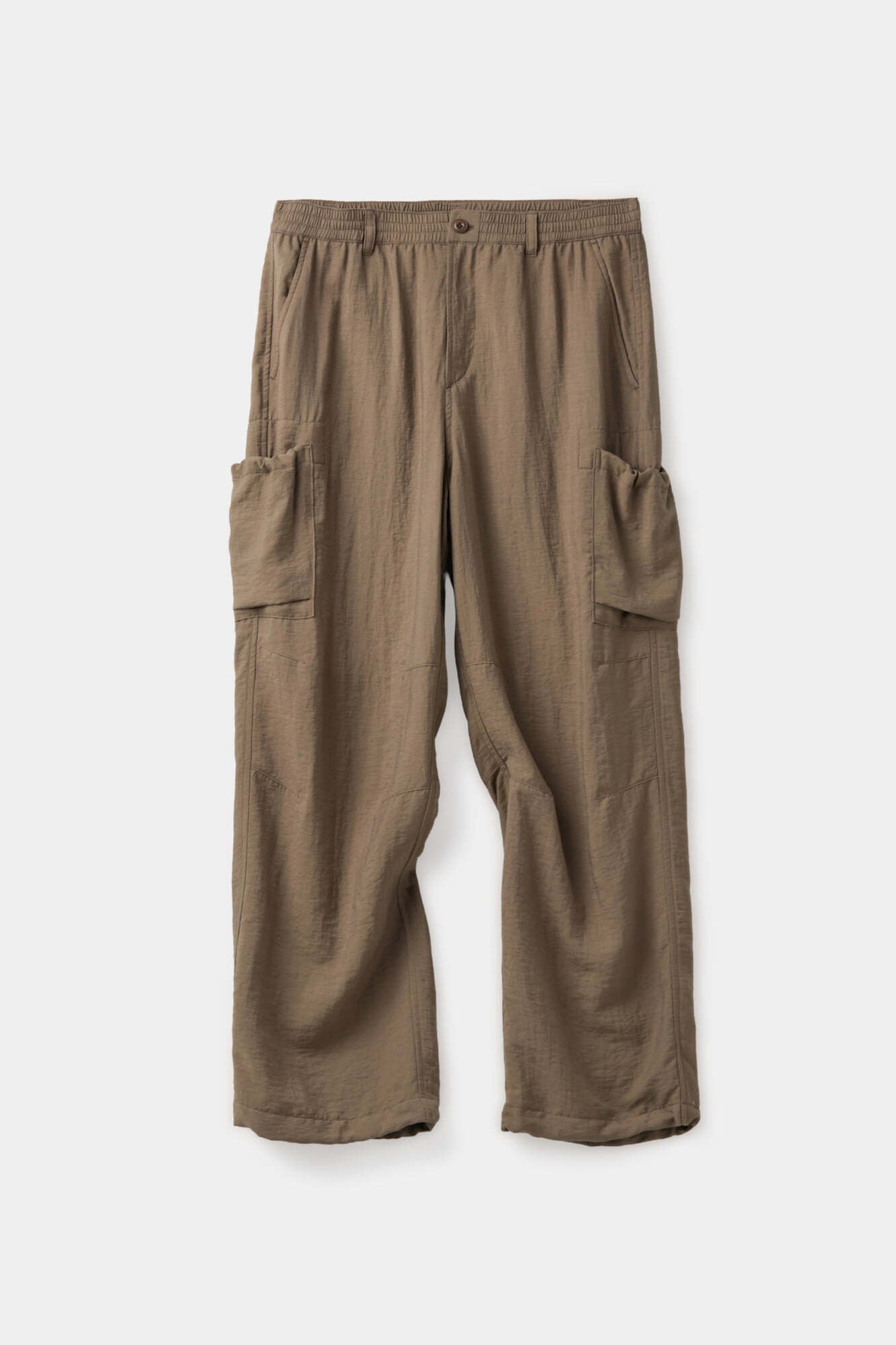 Coor - Bdu Drawstring Relaxed Pants (Brown) product image 1 | TRAB K-Fashion Australia
