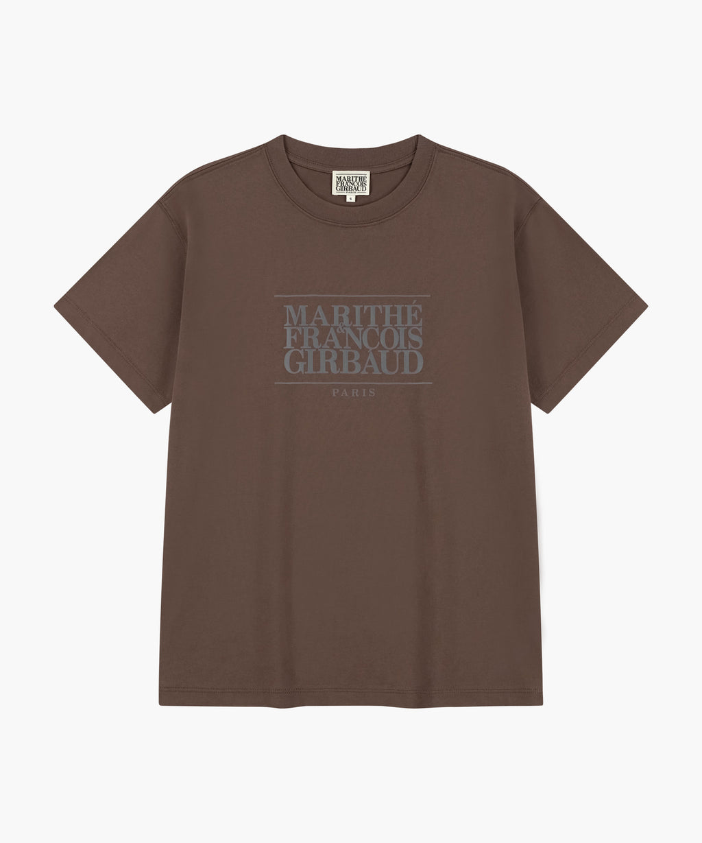 Marithe & Francois Girbaud - Classic Logo Tee (Brown) product image 6 | TRAB K-Fashion Australia