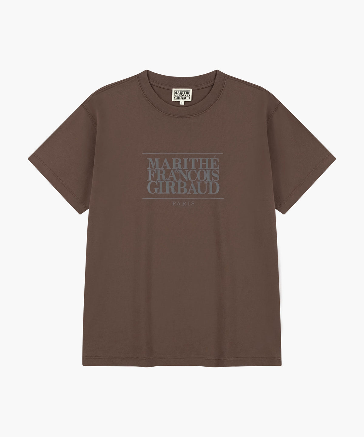 Marithe & Francois Girbaud - Classic Logo Tee (Brown) product image 6 | TRAB K-Fashion Australia
