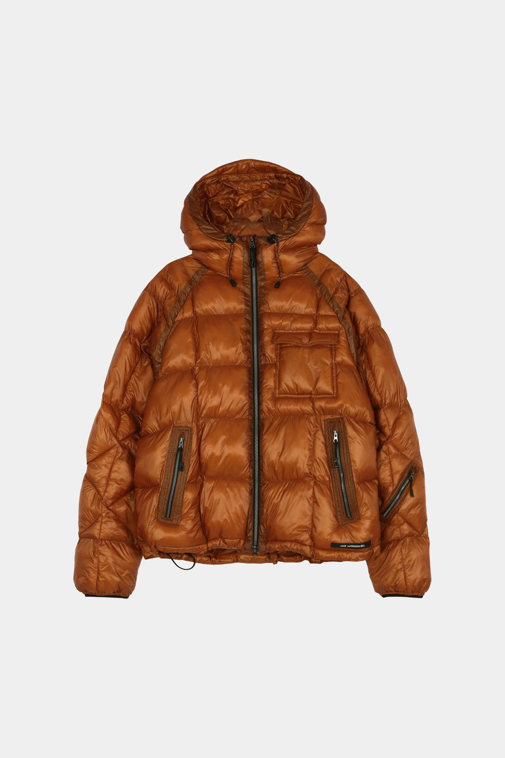 Andersson Bell - Unisex Torino Lightweight Down Jacket (Orange) product image 13 | TRAB K-Fashion Australia