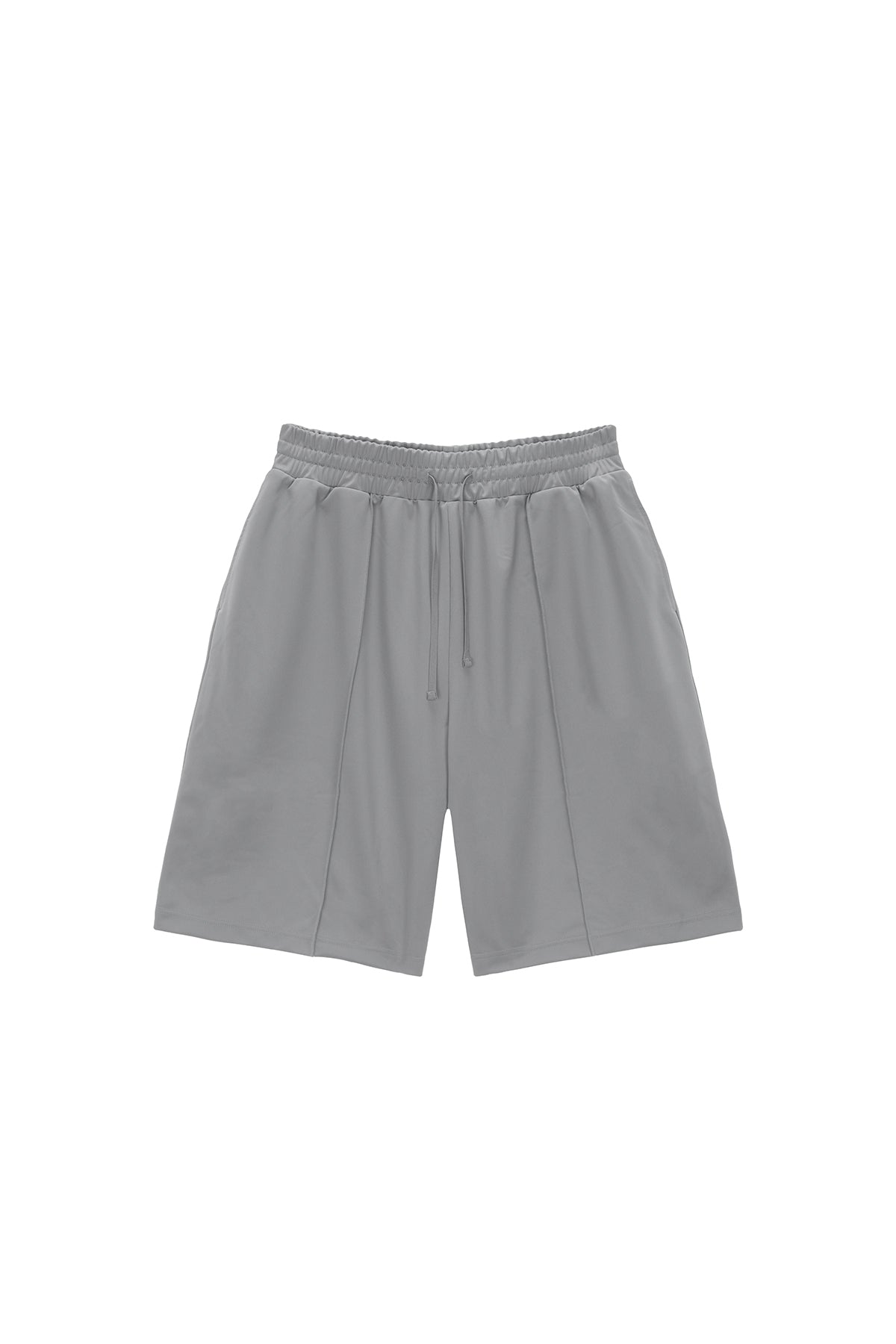 Matin Kim - Track Midi Pants (Light Grey) product image 1 | TRAB K-Fashion Australia