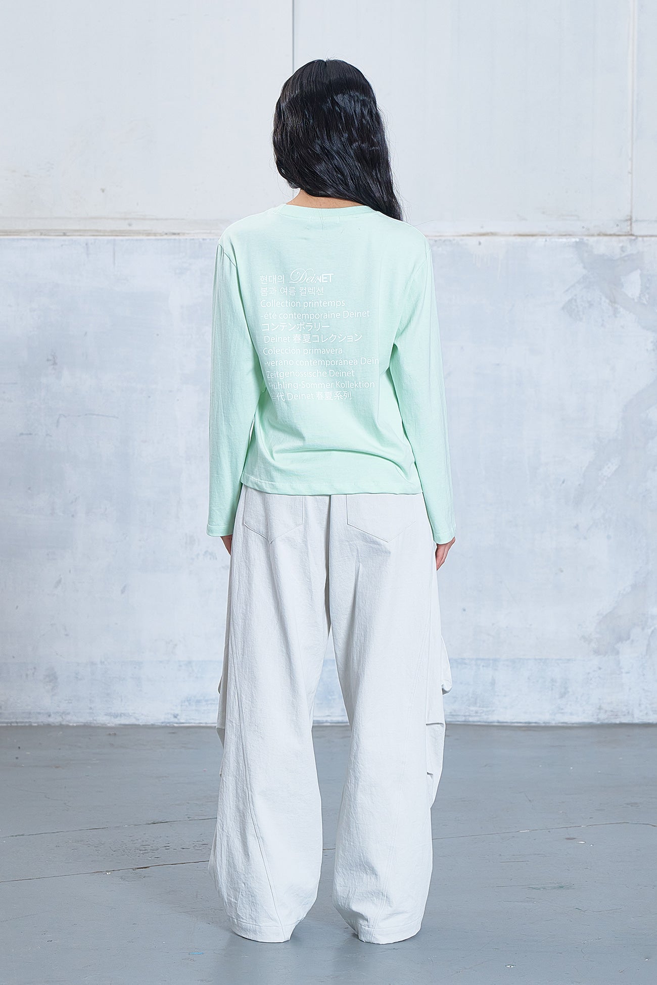 Deinet - Washing Cargo Double Pants (Ivory) product image 3 | TRAB K-Fashion Australia