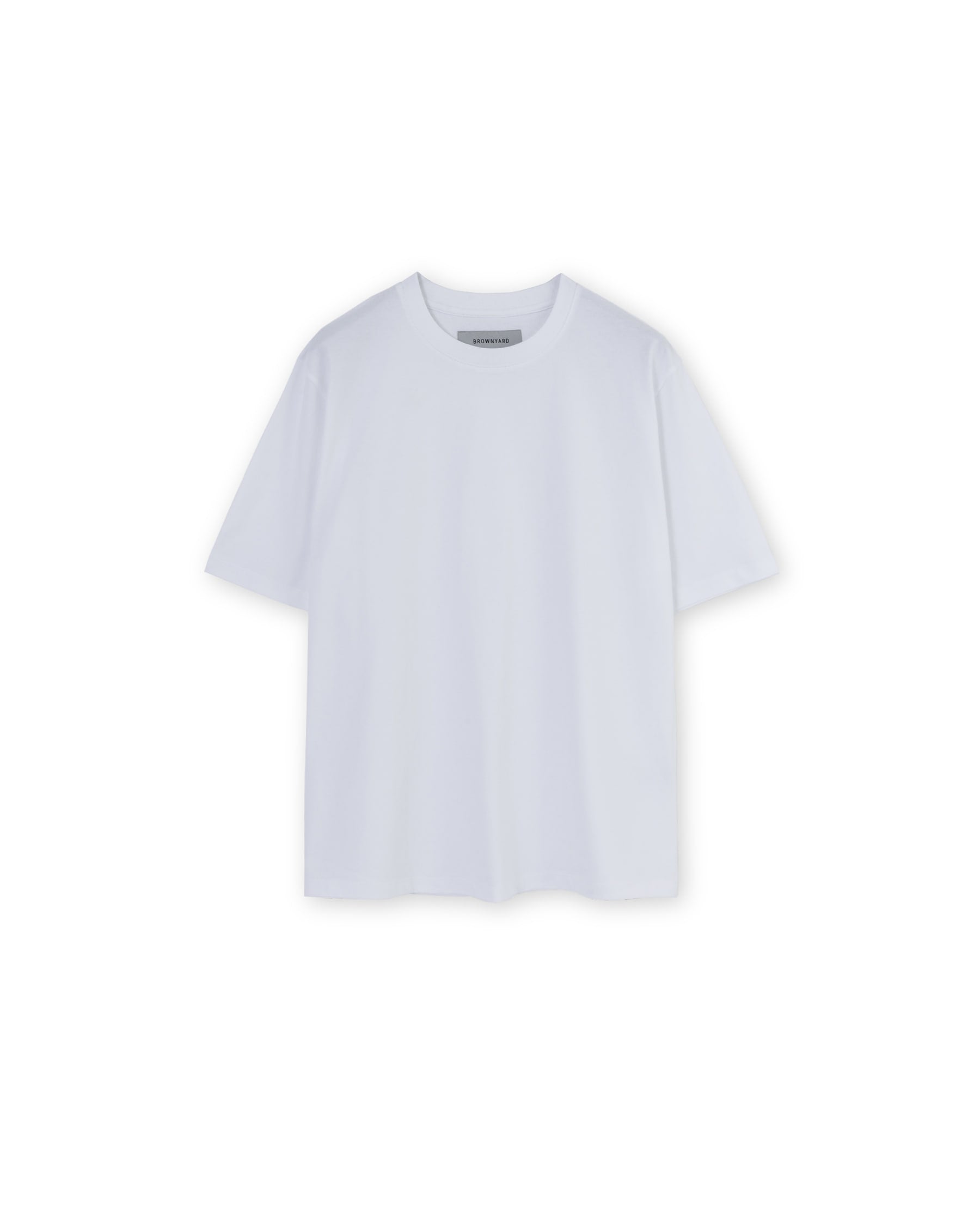 Brownyard - Essential T Shirt (White) product image 4 | TRAB K-Fashion Australia