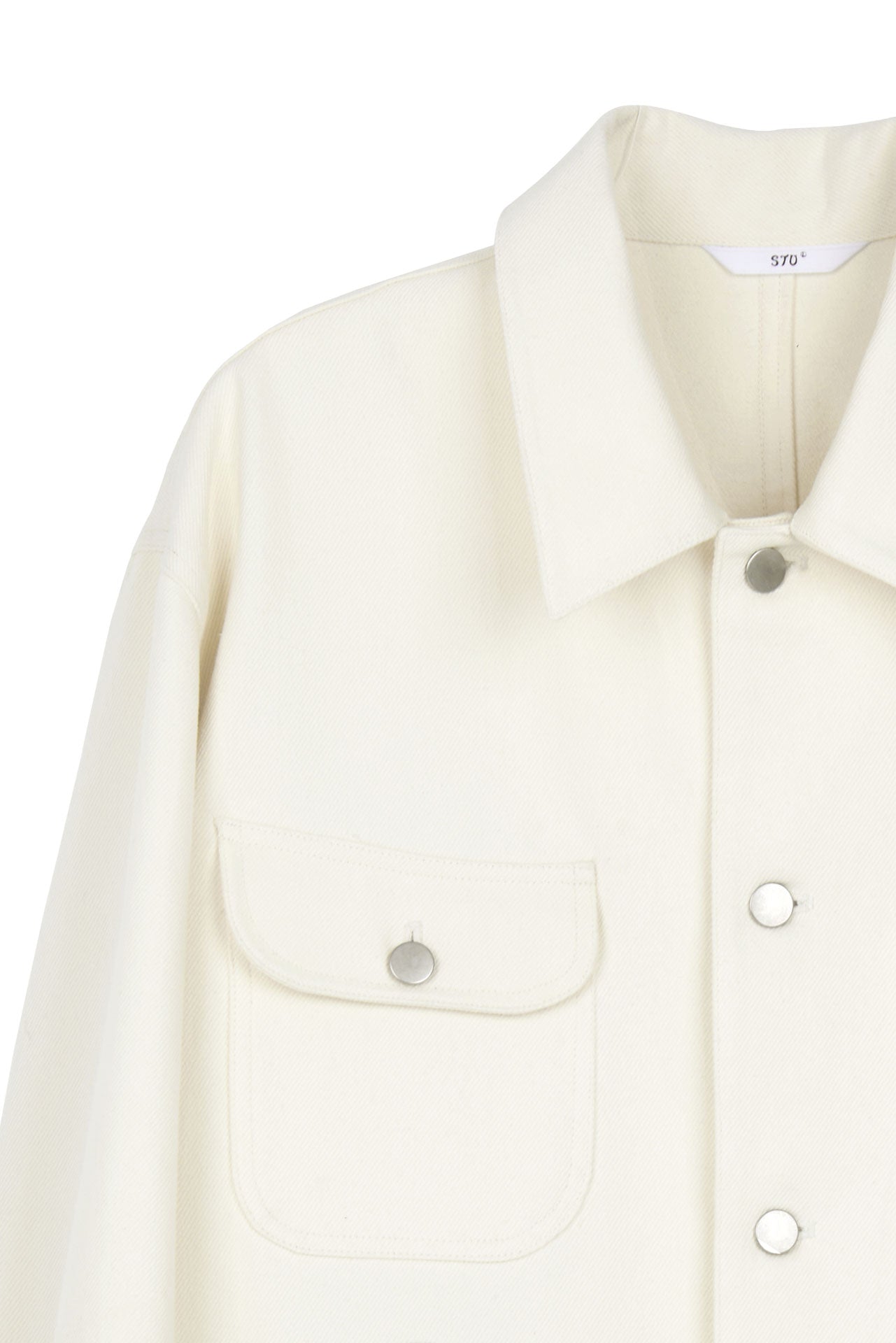 Stu - Printing Work Jacket (Cream) product image 18 | TRAB K-Fashion Australia