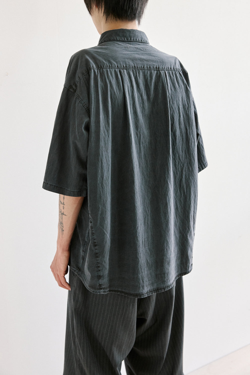 Hatchingroom - Rana Shirt 1/2 (Blue Charcoal) product image 16 | TRAB K-Fashion Australia