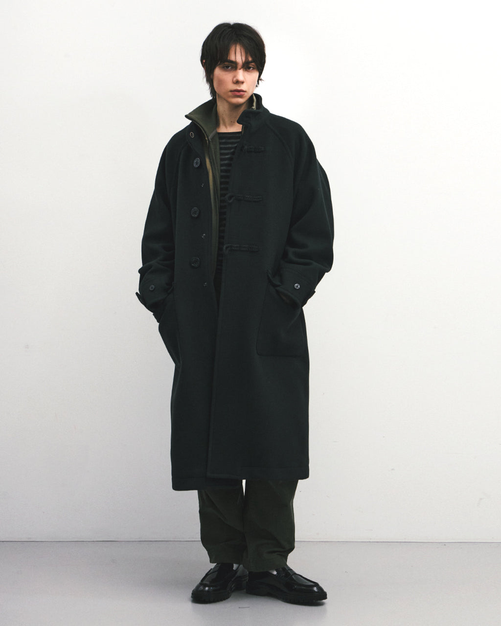Eastlogue - Navigator Coat (Black Melton) product image 1 | TRAB K-Fashion Australia