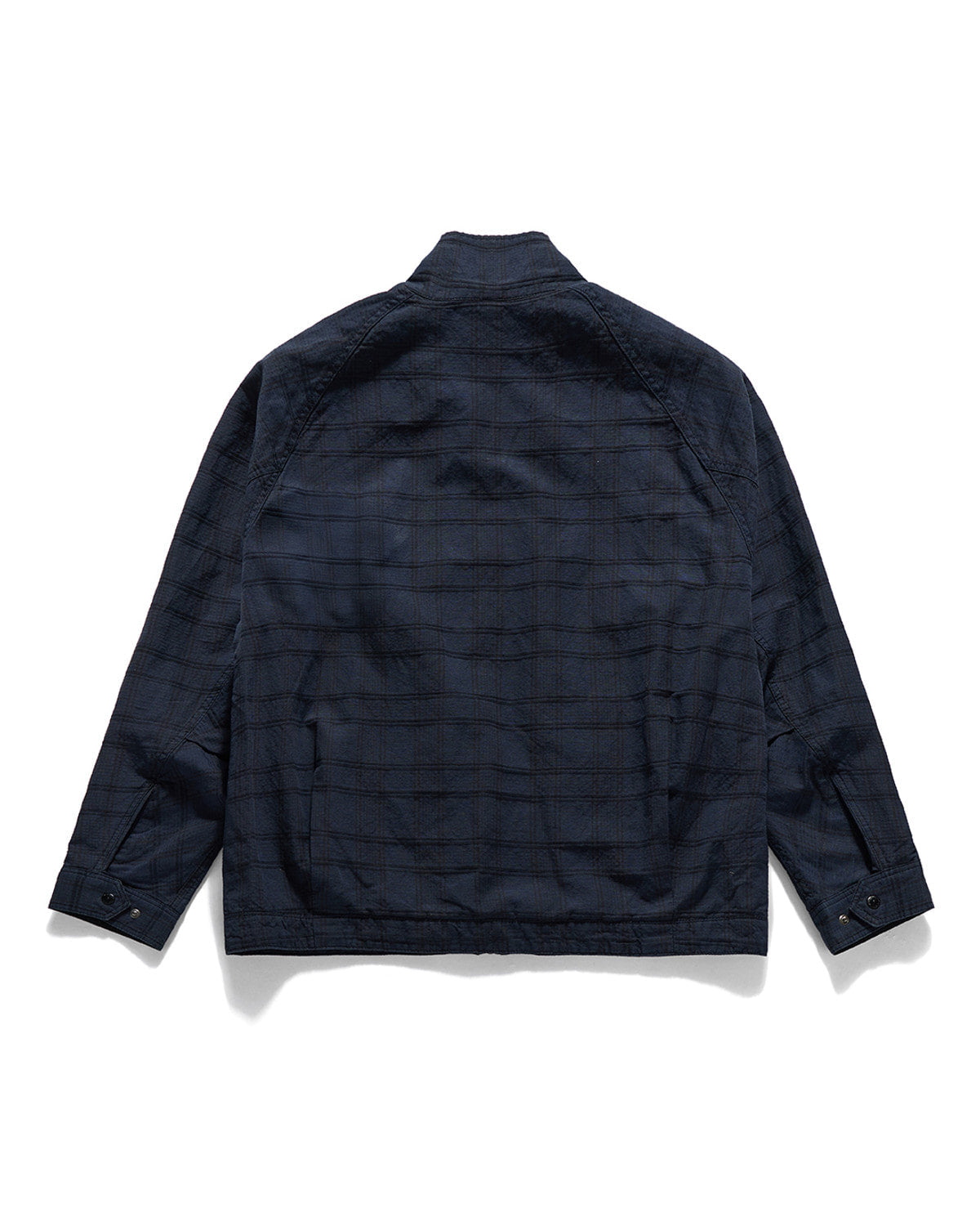 Eastlogue - Breeze Harrington Jumper (Navy Linen Check) product image 6 | TRAB K-Fashion Australia
