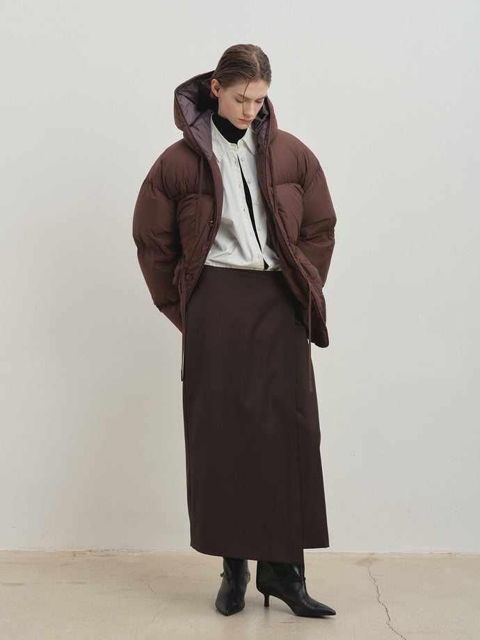 Tonywack - Super Light Down Puffer Jacket (Pale Burgundy) product image 9 | TRAB K-Fashion Australia