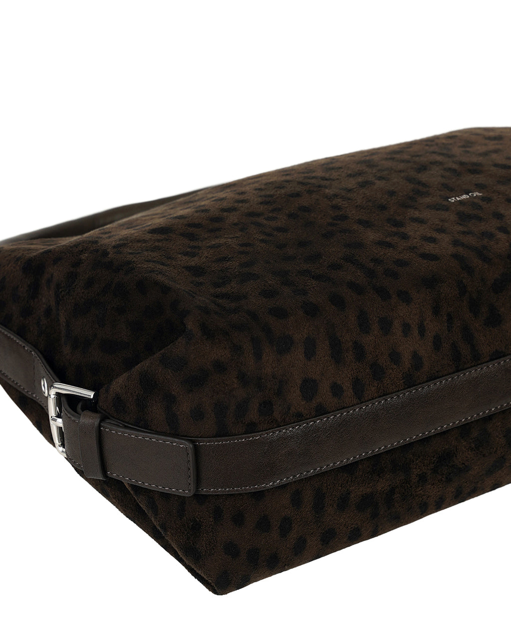 Stand Oil - Mushy Bag (Leopard Maroon) product image 8 | TRAB K-Fashion Australia