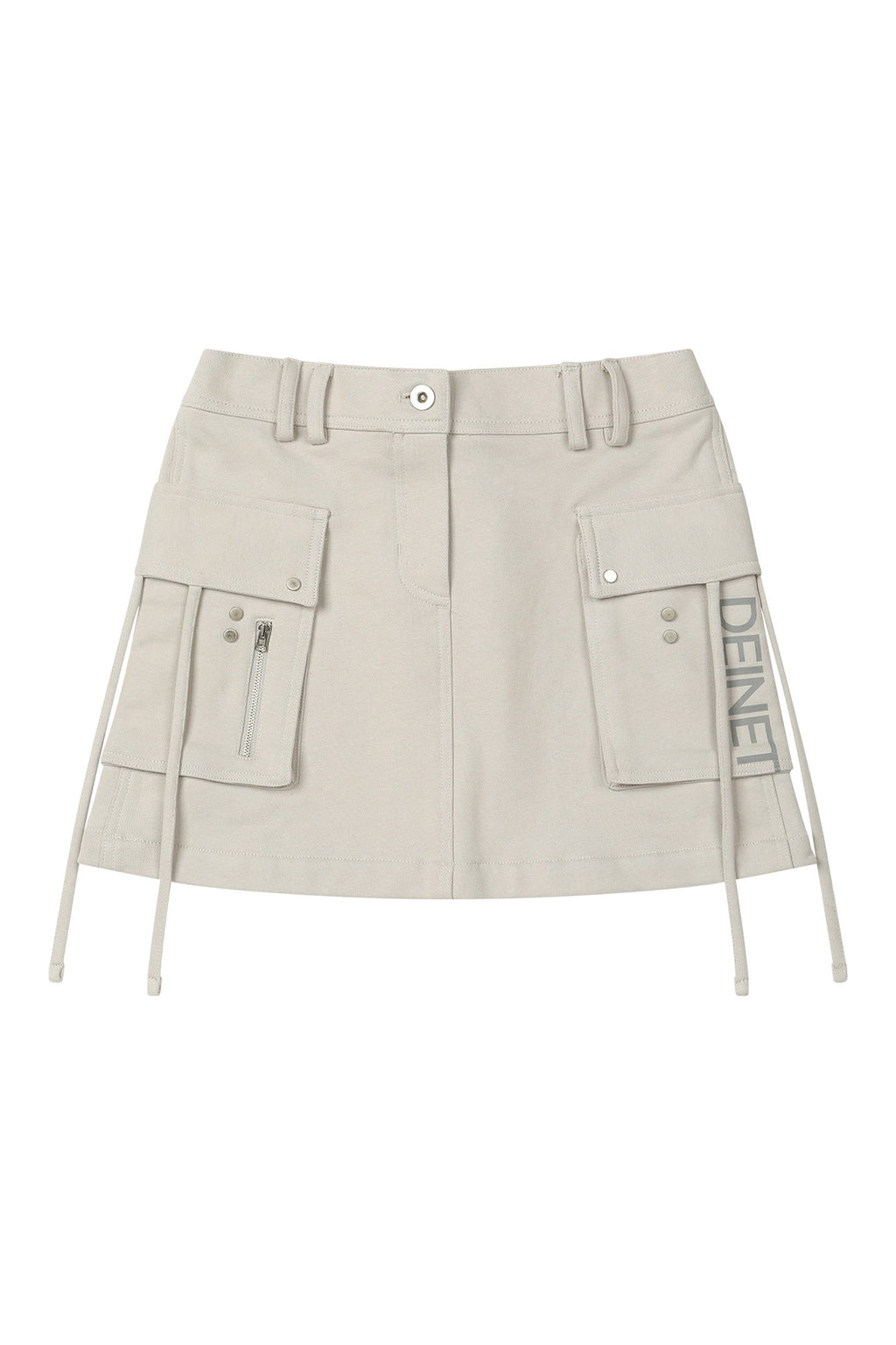 Deinet - Jersey Mini Skirt (Beige) product image 1 | TRAB K-Fashion Australia
