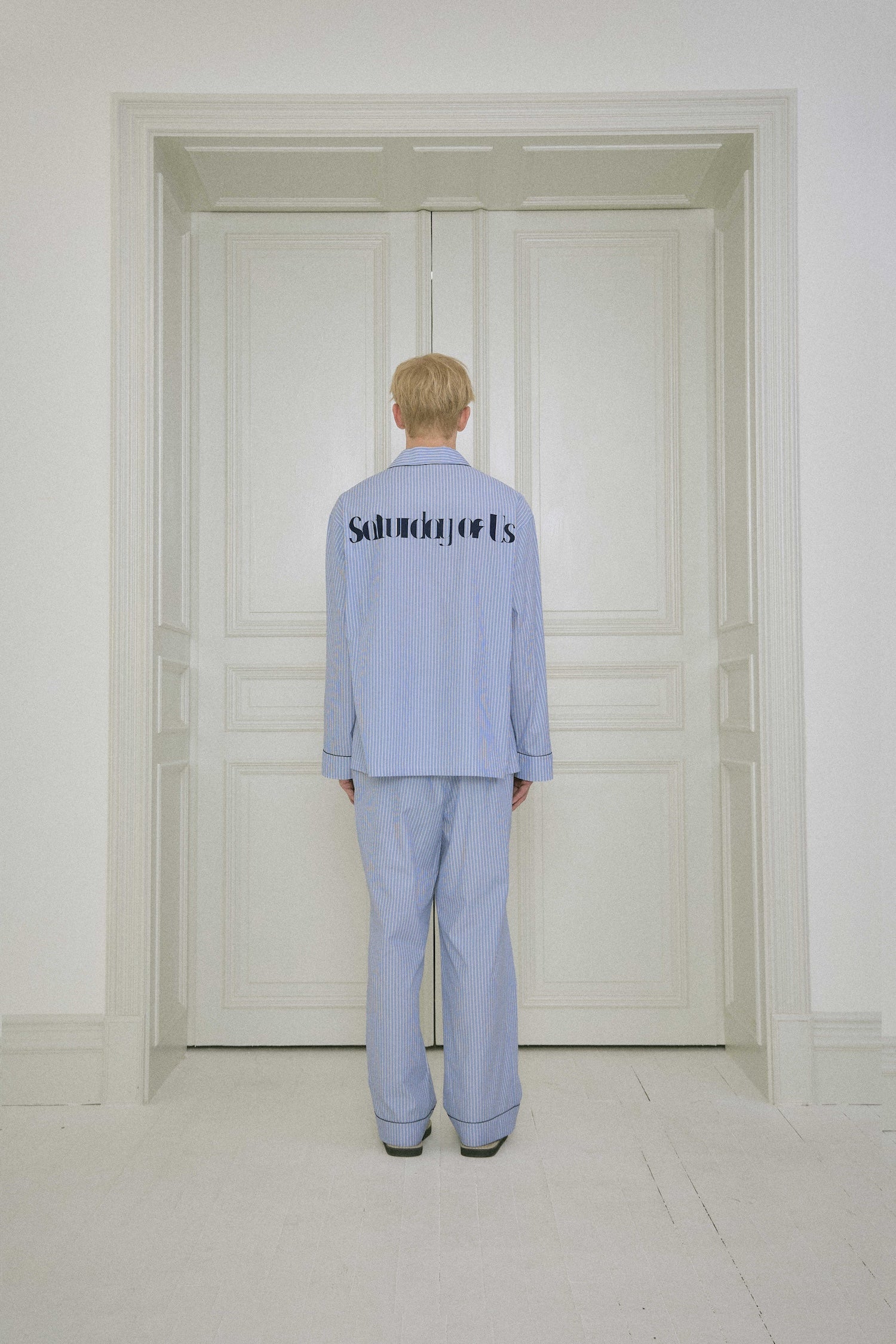 STU - Origami Pajama Shirt (Blue) product image 4 | TRAB K-Fashion Australia