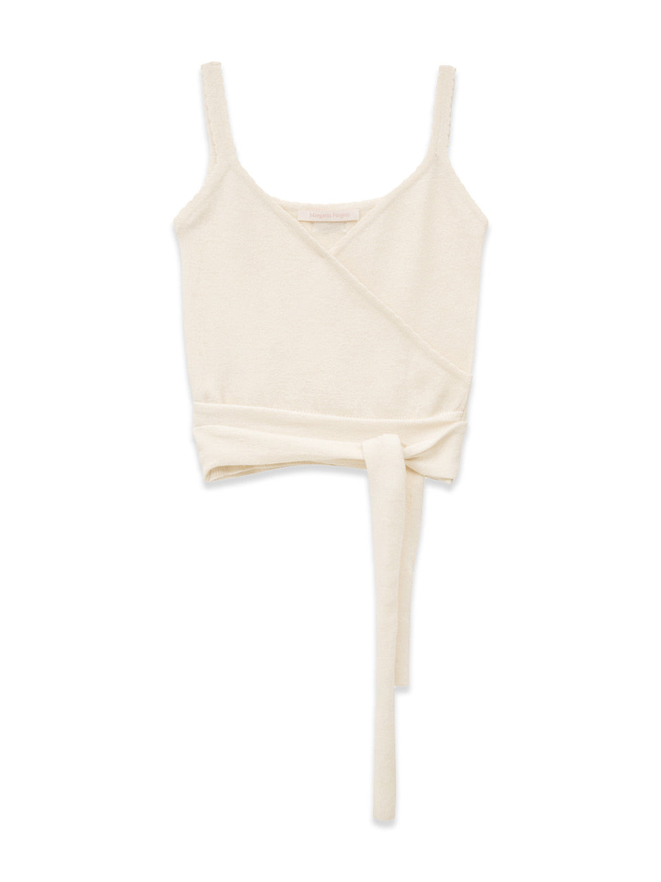 Margarin Fingers - Knit Tie Bustier (Ivory) product image 2 | TRAB K-Fashion Australia