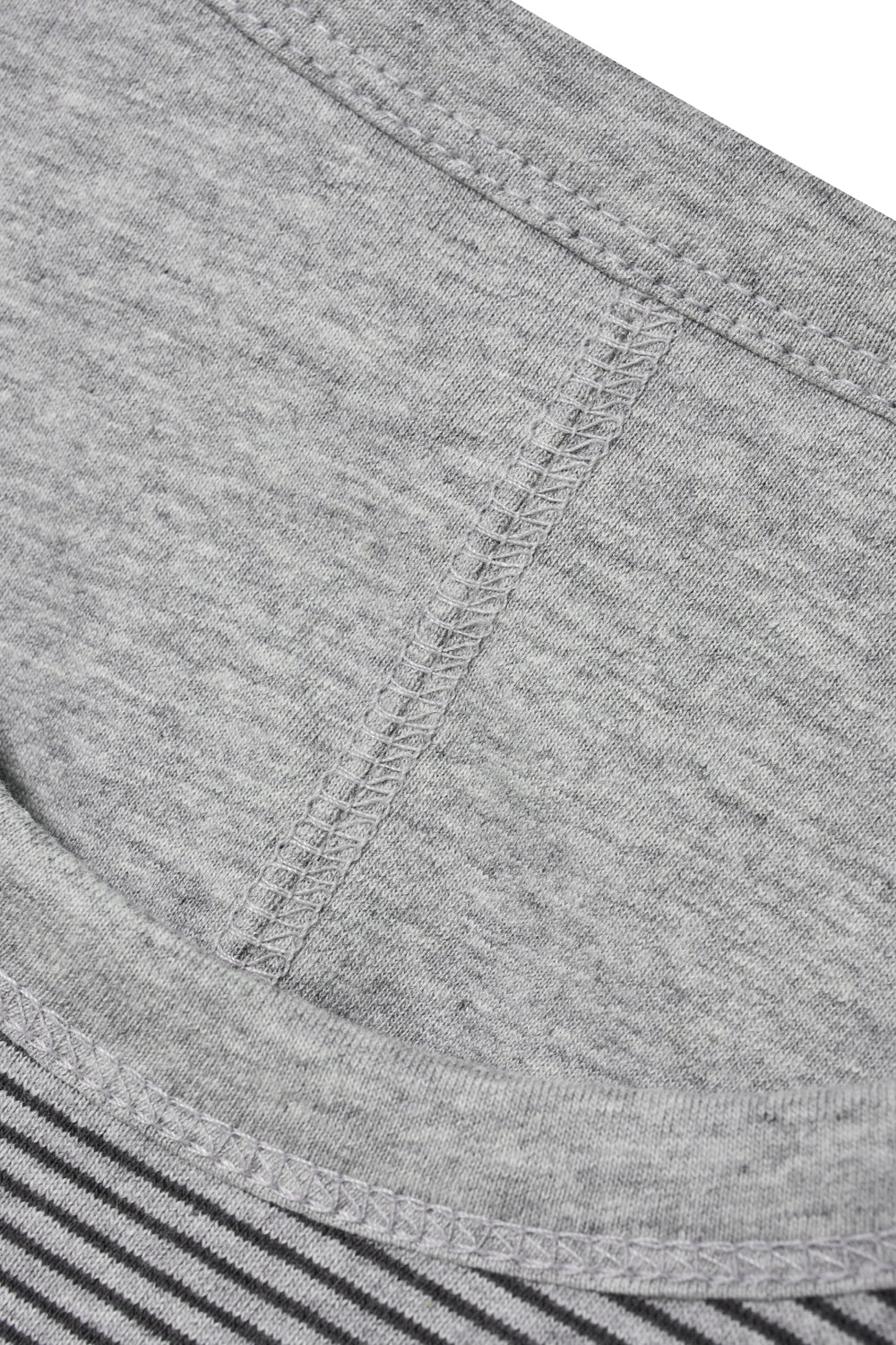 Hatchingroom - Two Face Stripe Tee (1/2 M.Grey) product image 7 | TRAB K-Fashion Australia