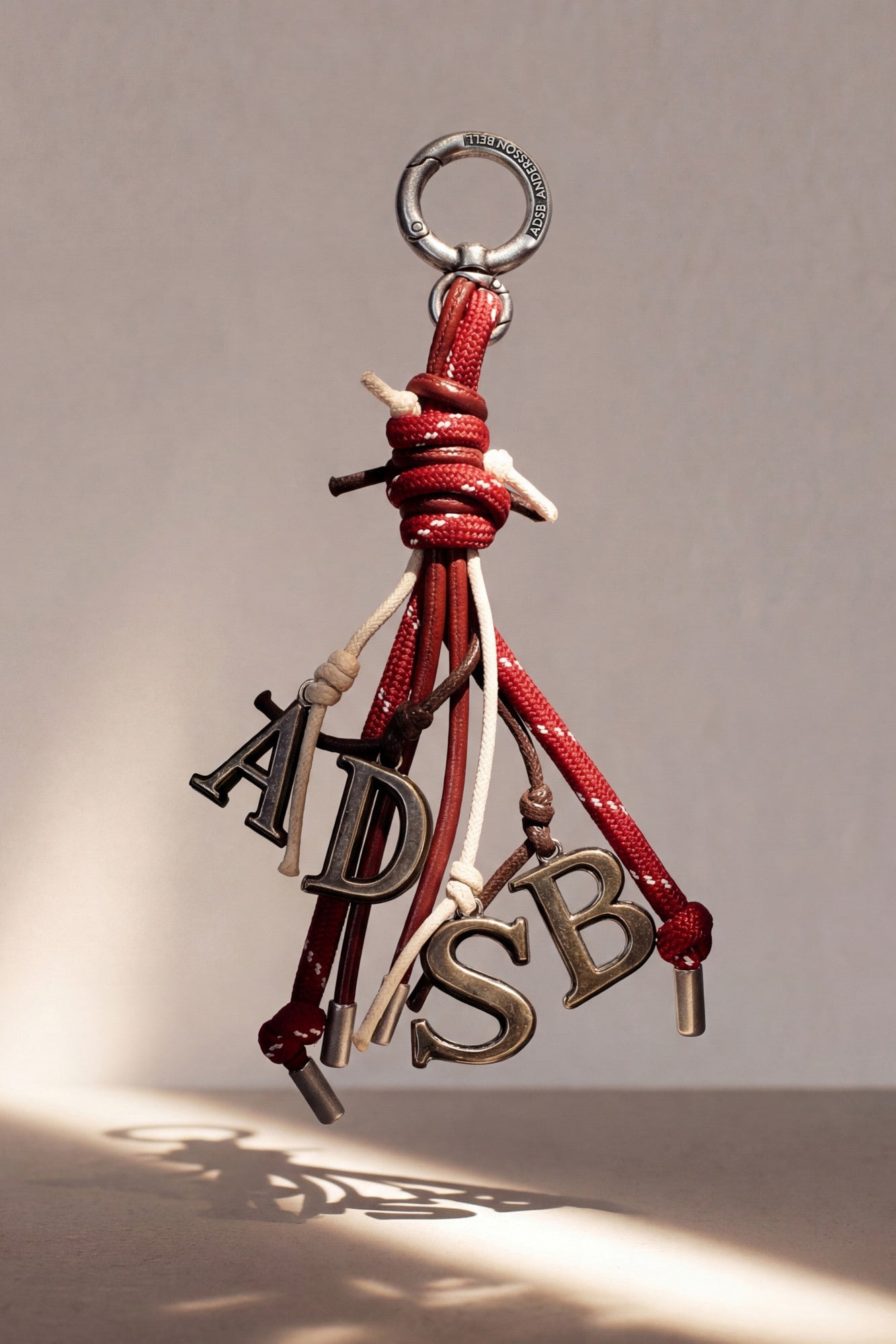 Andersson Bell - Initial Vine Keychain (Wine/Yellow) product image 2 | TRAB K-Fashion Australia