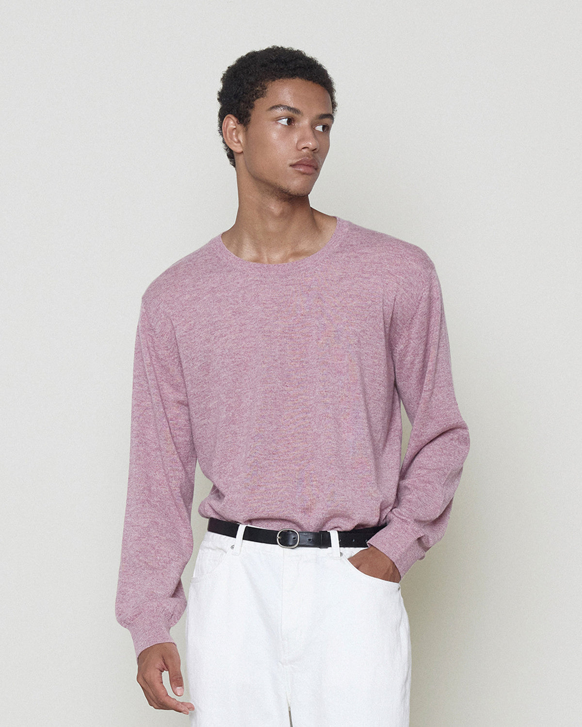 Brownyard - Super Light Cashmere Sweater (Light Purple) product image 2 | TRAB K-Fashion Australia