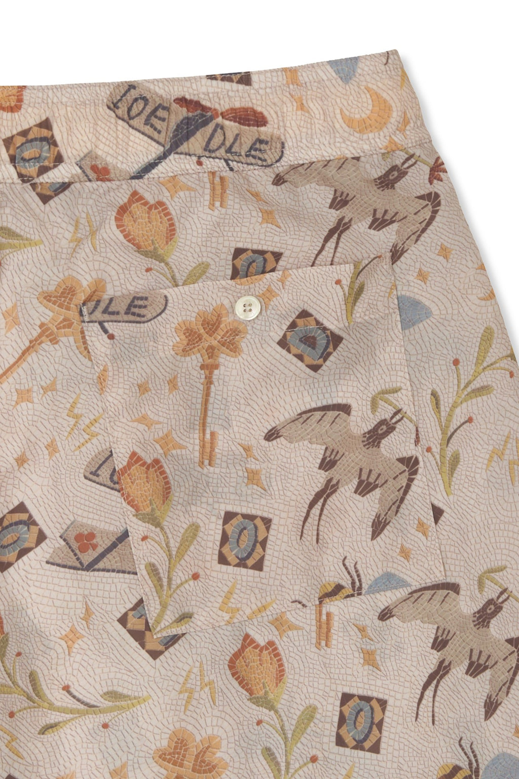 Ioedle - Garden Of Science Shorts (Brown) product image 6 | TRAB K-Fashion Australia