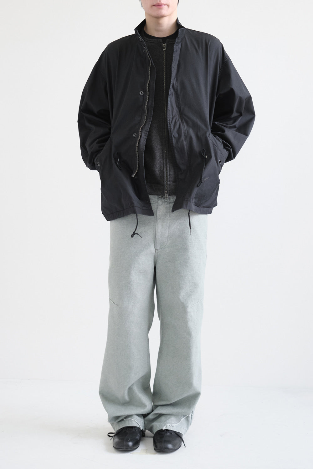 Hatchingroom - Short Mods Parka (Blue Black) product image 5 | TRAB K-Fashion Australia