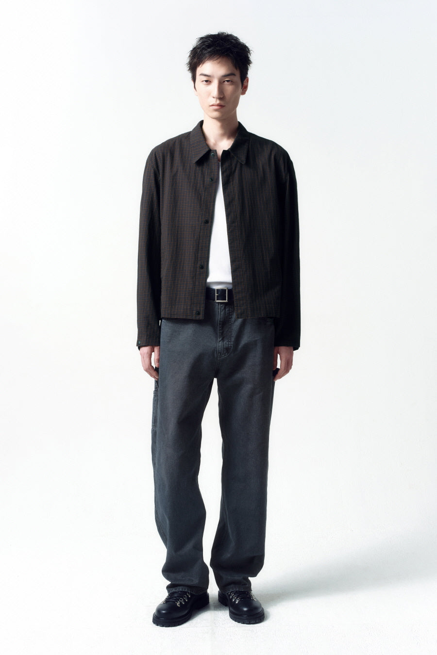 Insilence - Brushed Cotton Work Pants (Faded Charcoal) product image 5 | TRAB K-Fashion Australia