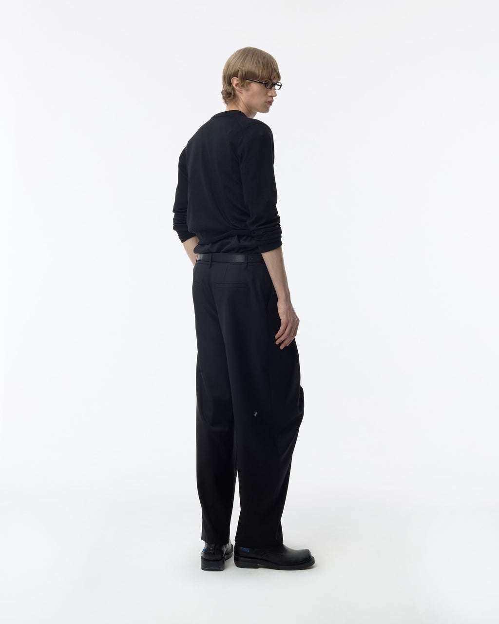 Ader Error - Sig; BK Tag slacks 02 (Noir) product image 10 | TRAB K-Fashion Australia