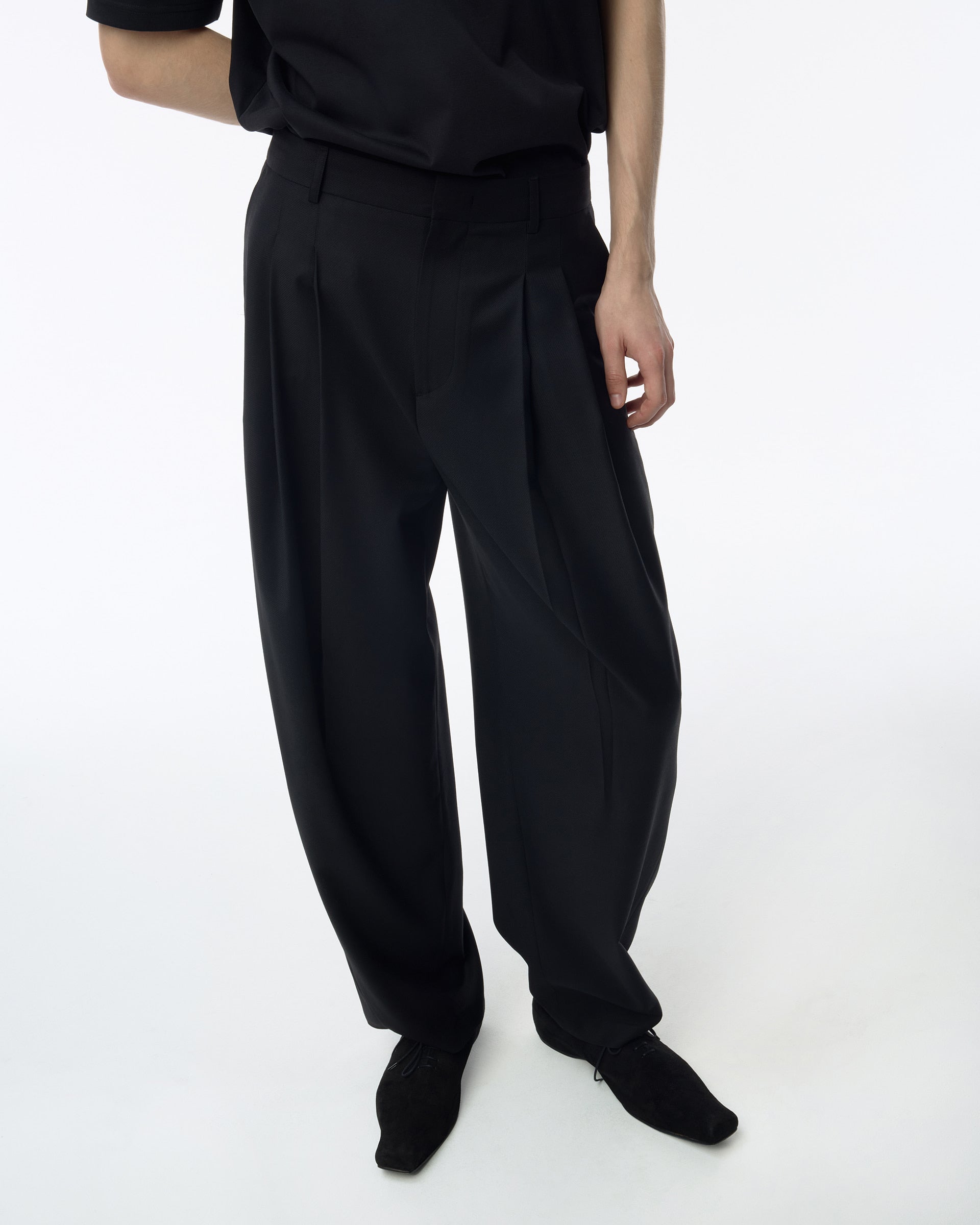 Ader Error - Sig; BK Tag slacks 02 (Noir) product image 11 | TRAB K-Fashion Australia