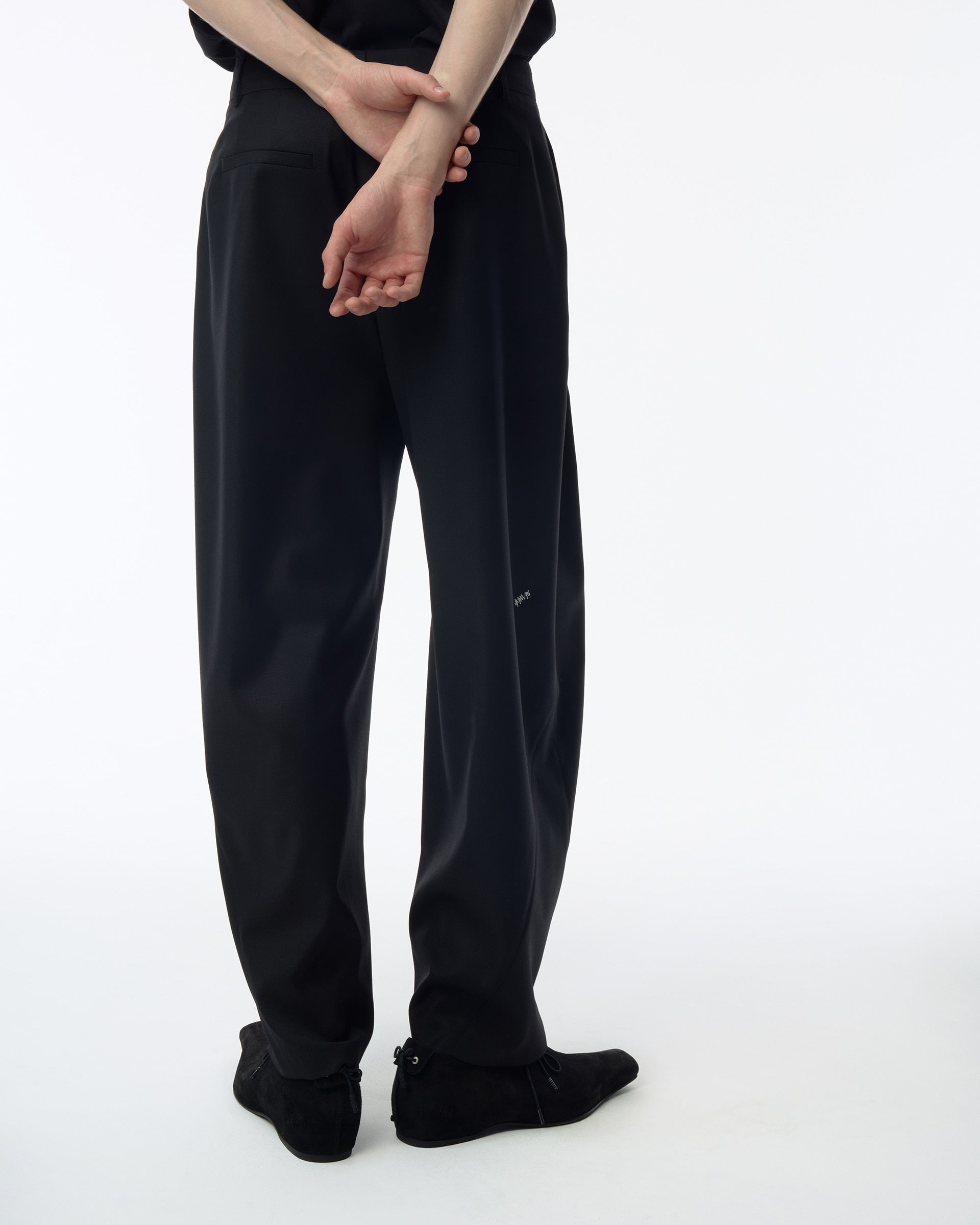 Ader Error - Sig; BK Tag slacks 02 (Noir) product image 14 | TRAB K-Fashion Australia