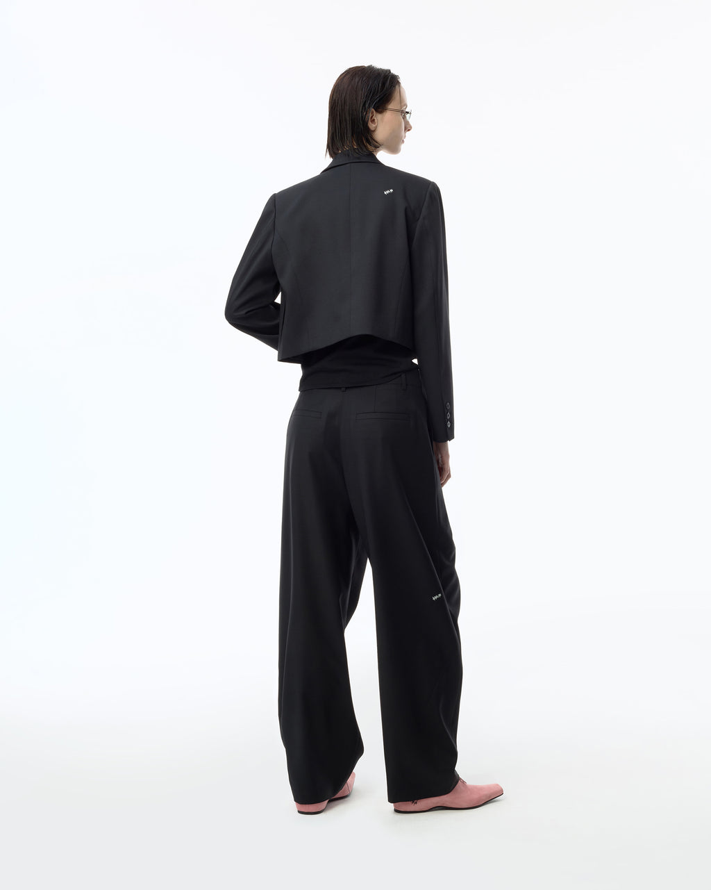 Ader Error - Sig; BK Tag slacks 02 (Noir) product image 10 | TRAB K-Fashion Australia