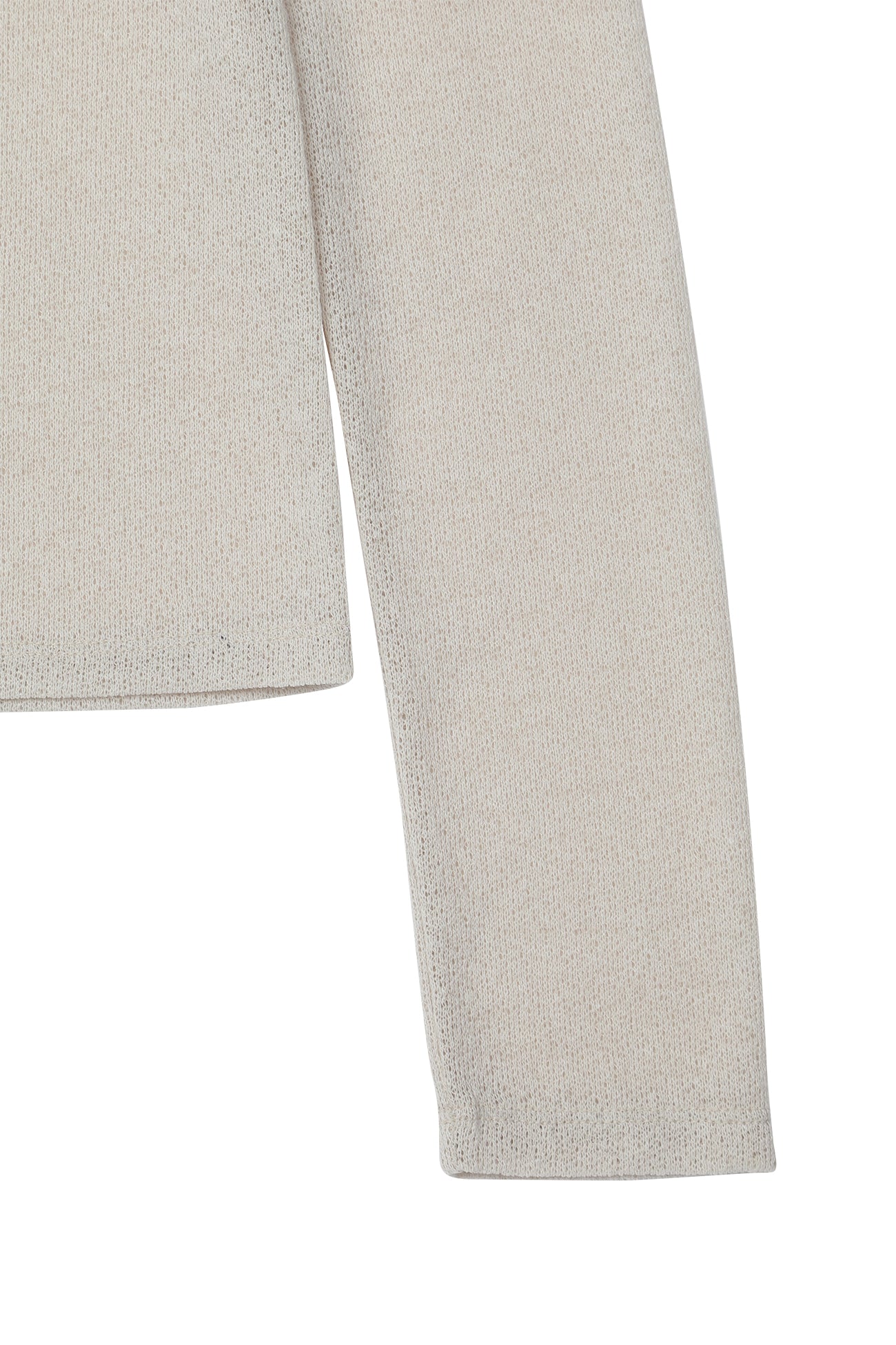 Deinet - Sheer Long Sleeve (Beige) product image 11 | TRAB K-Fashion Australia