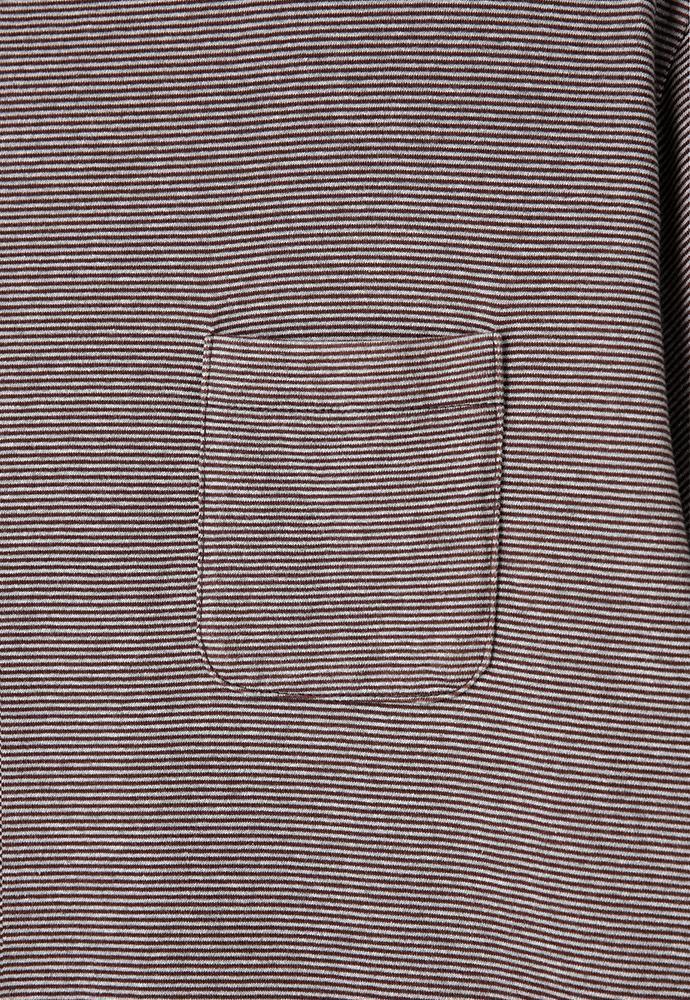 Art if acts - Washed Stripe Pocket S/S Tee (Brown/Grey) product image 12 | TRAB K-Fashion Australia