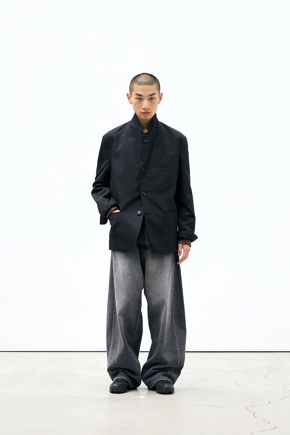Hatchingroom - Tailored Jacket (Black) product image 8 | TRAB K-Fashion Australia