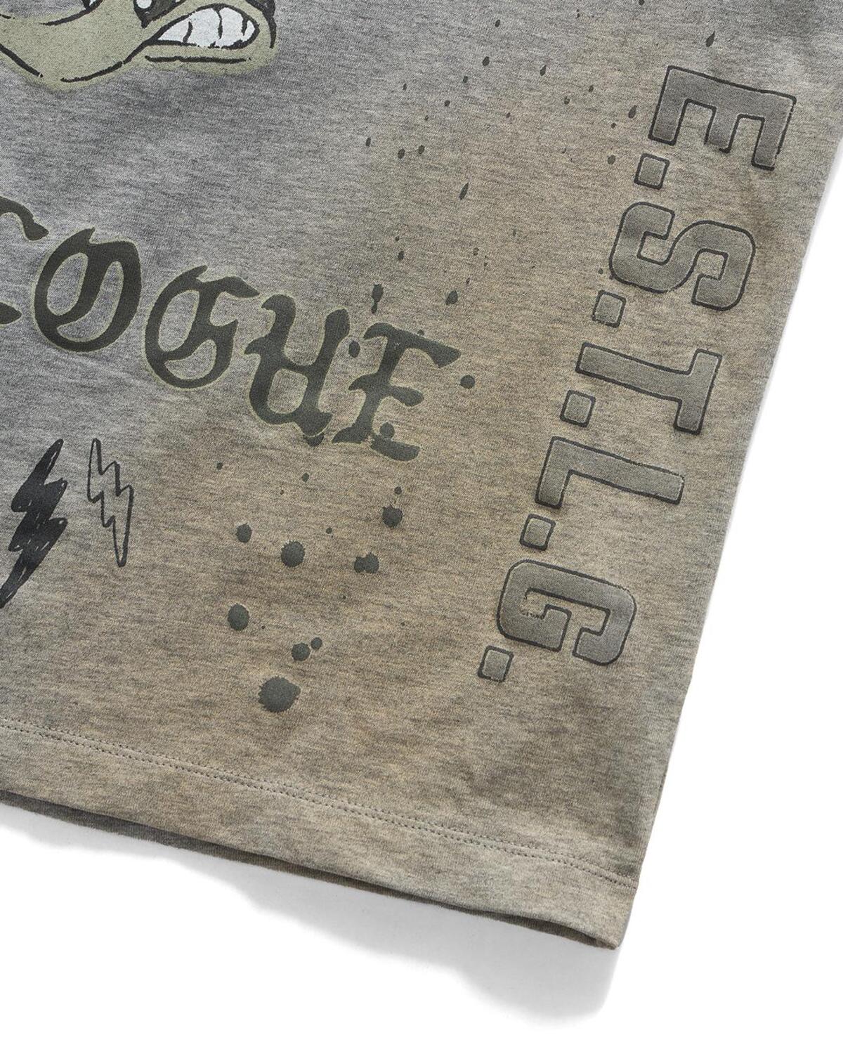 Eastlogue - Vintage Woody Doodle T-shirt (Melange Grey) product image 5 | TRAB K-Fashion Australia